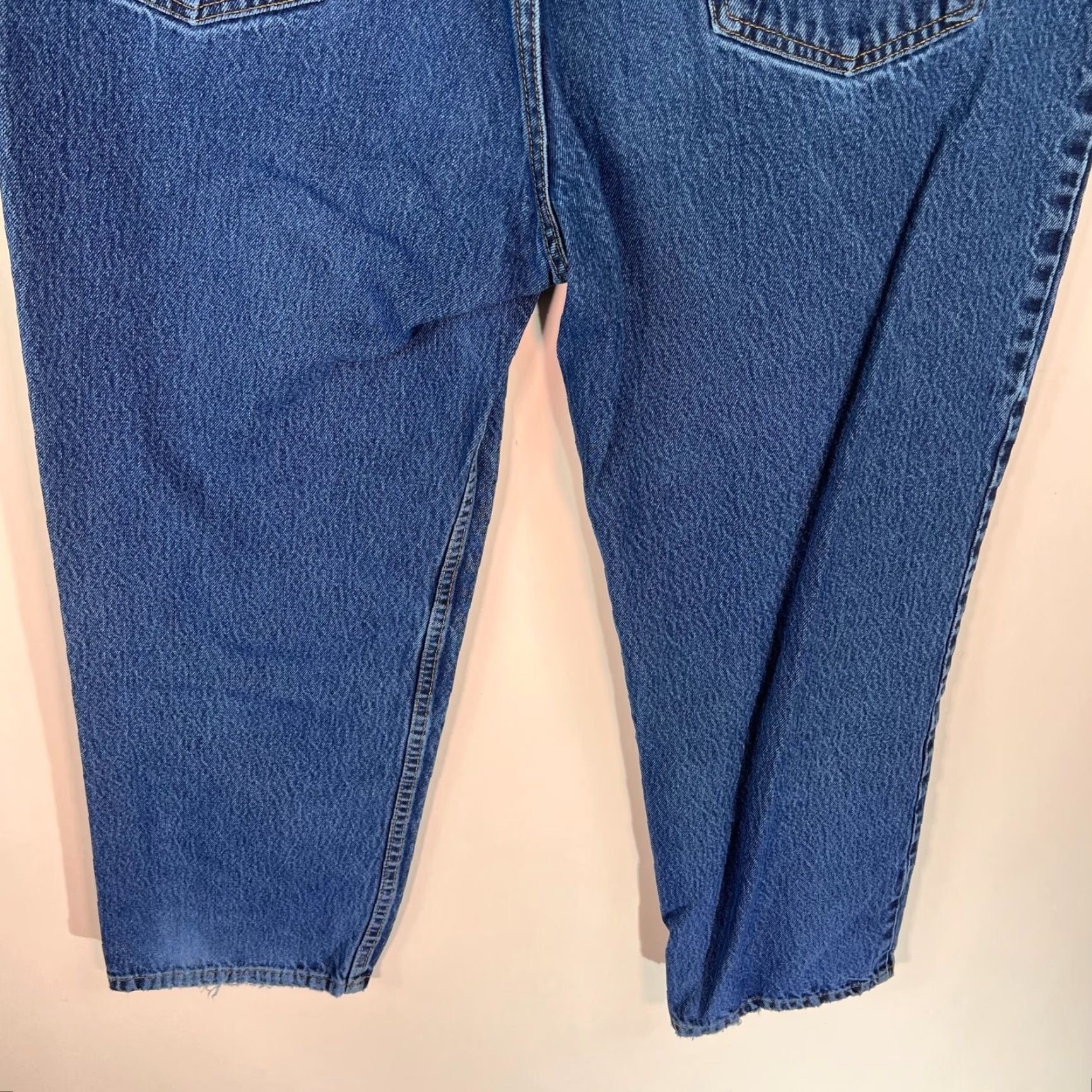 Levi's Levi's 550 Jeans Mens Size 42 Blue Straight Relaxed Fit Workwear 42 X 30 Size US 42 / EU 58 - 7 Thumbnail