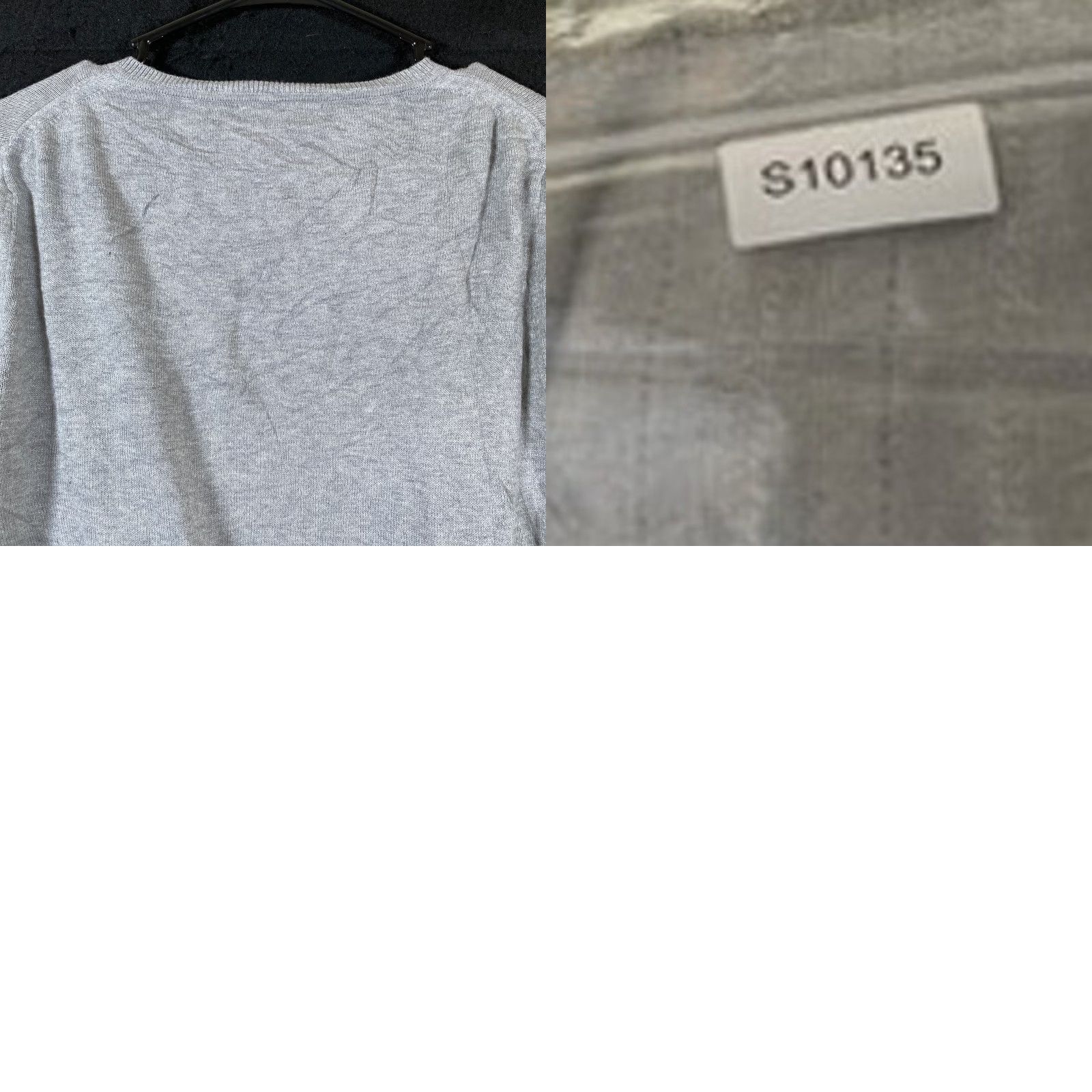 Banana Republic Banana Republic Mens Sweater Gray Crew Neck Long Sleeve Cotton Blend Medium Size US M / EU 48-50 / 2 - 9 Thumbnail