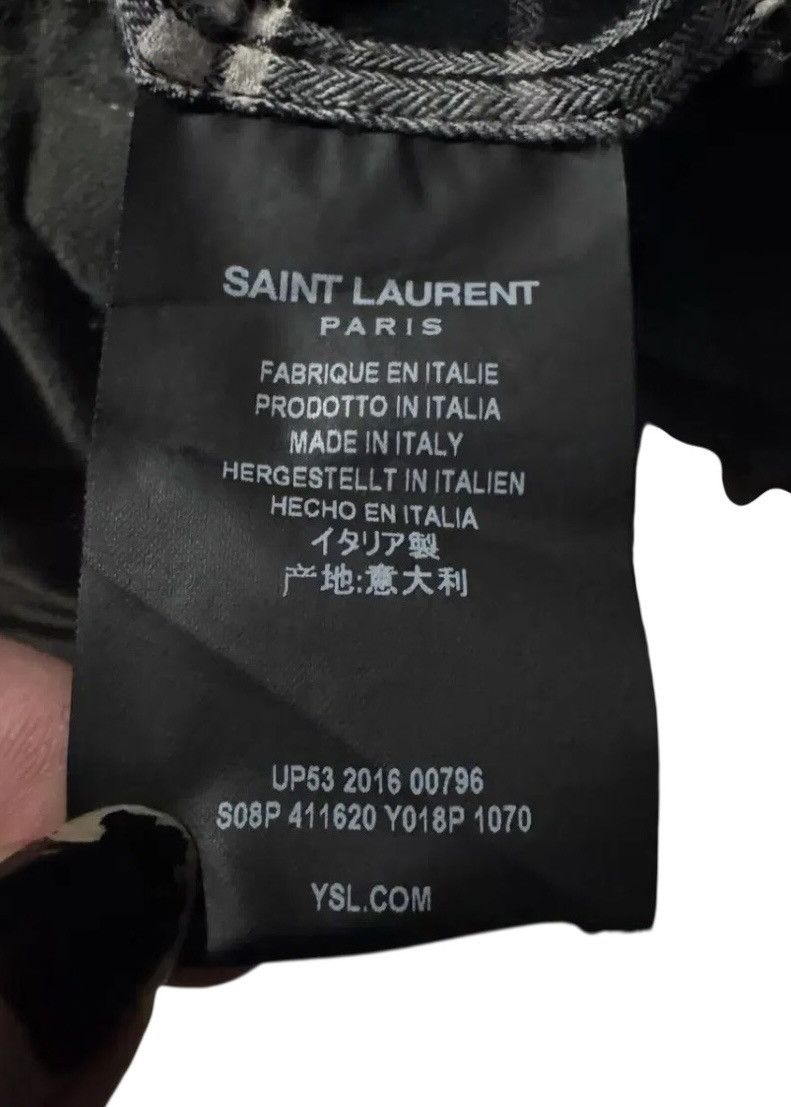 Saint Laurent Paris Saint Laurent 16SS Surf Sound Flannel Shirt Size US M / EU 48-50 / 2 - 4 Thumbnail