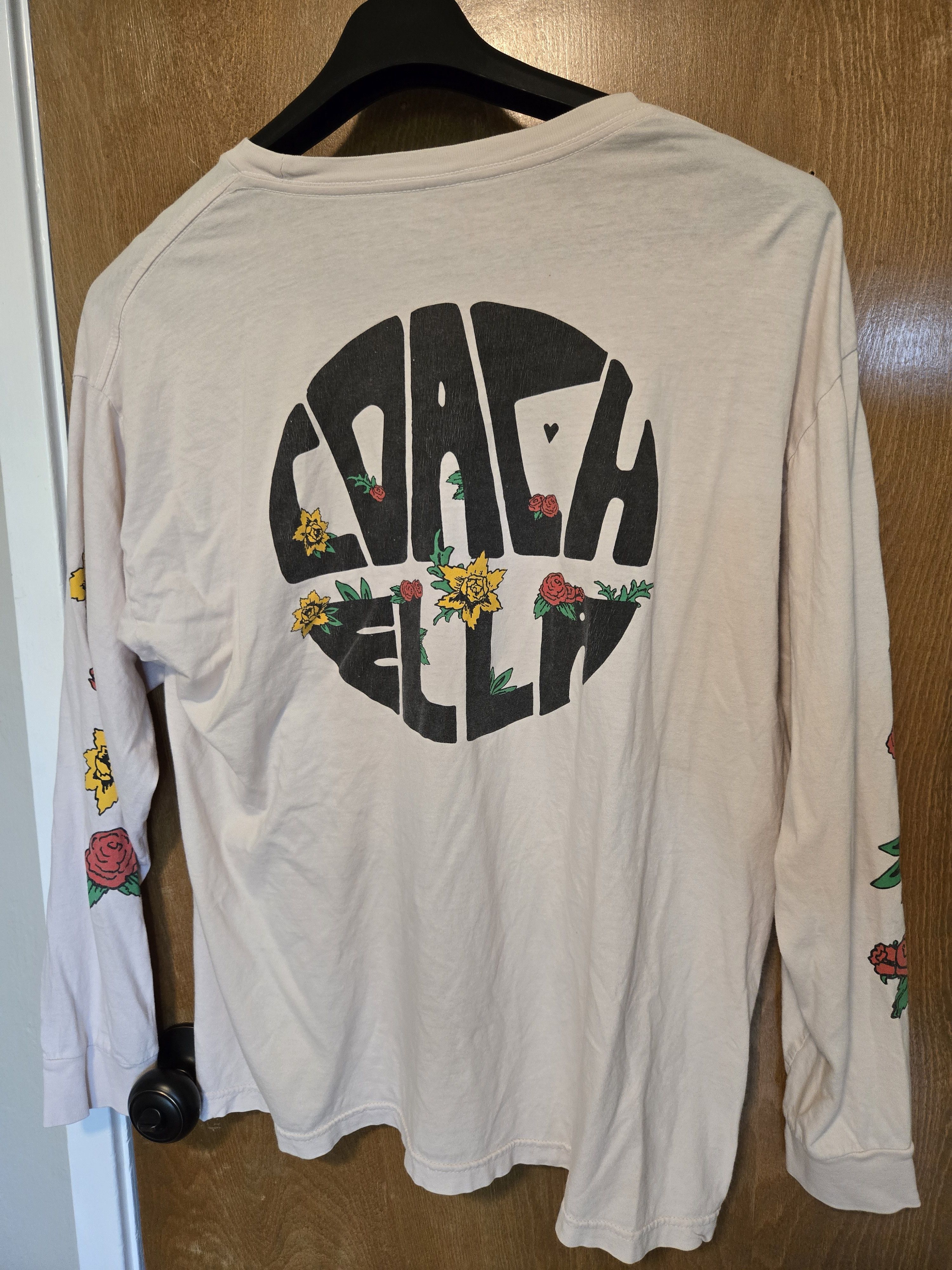 Vintage Coachella Rose Tee Size US L / EU 52-54 / 3 - 1 Thumbnail