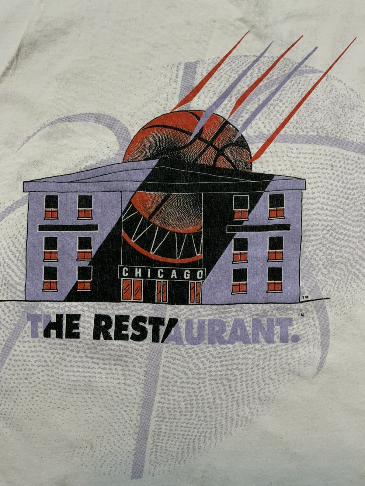 Jordan Brand × Vintage VTG 90s Michael Jordan Chicago The Restaurant Tank Top Shirt Size US L / EU 52-54 / 3 - 1 Thumbnail