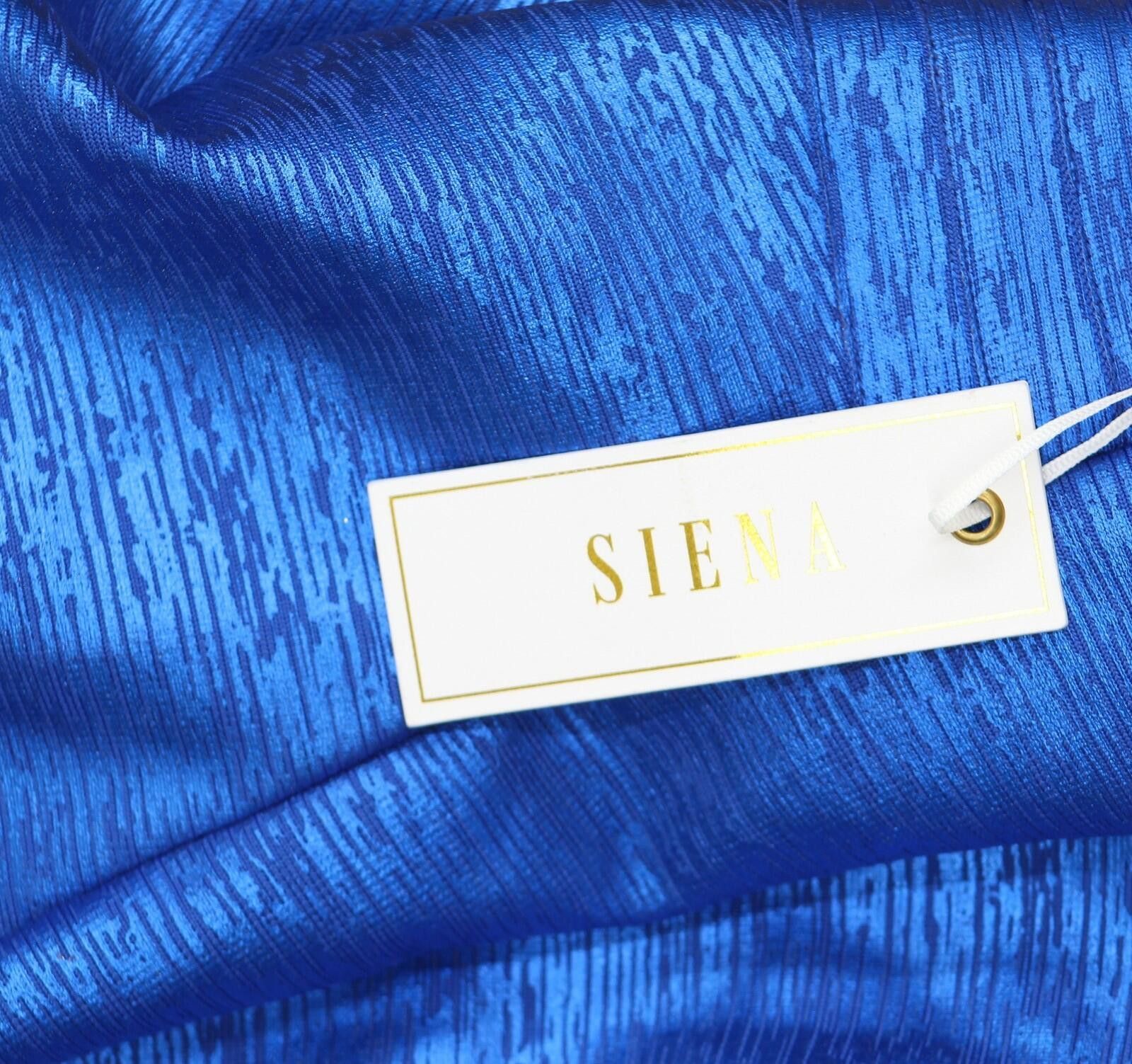 Signal Sport Nwt Siena Bandage Bodycon Knit Mini Dress Saphire Blue 14 Size XL / US 12-14 / IT 48-50 - 4 Thumbnail