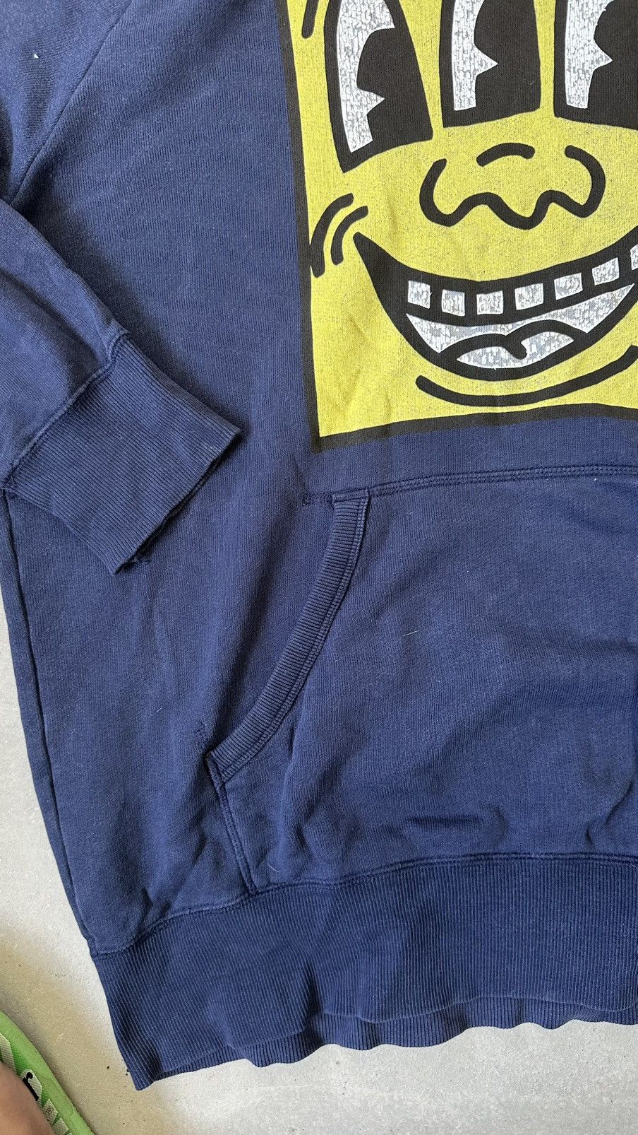 Keith Haring VINTAGE KEITH HARING DISTRESSED HOODIE Size US XL / EU 56 / 4 - 5 Thumbnail