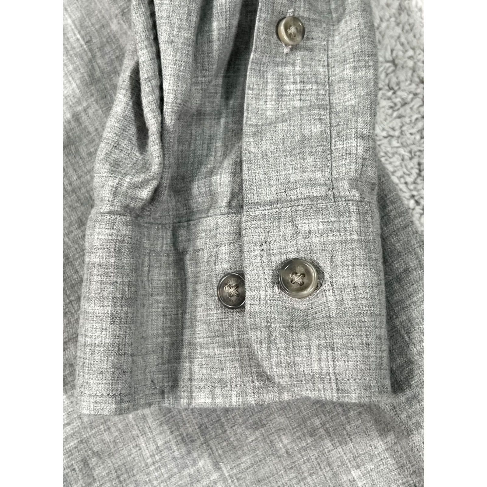 Brooks Brothers Brooks Brothers Shirt Mens XL Gray Regent Fit 100% Cotton Casual Button Up Size US XL / EU 56 / 4 - 5 Thumbnail