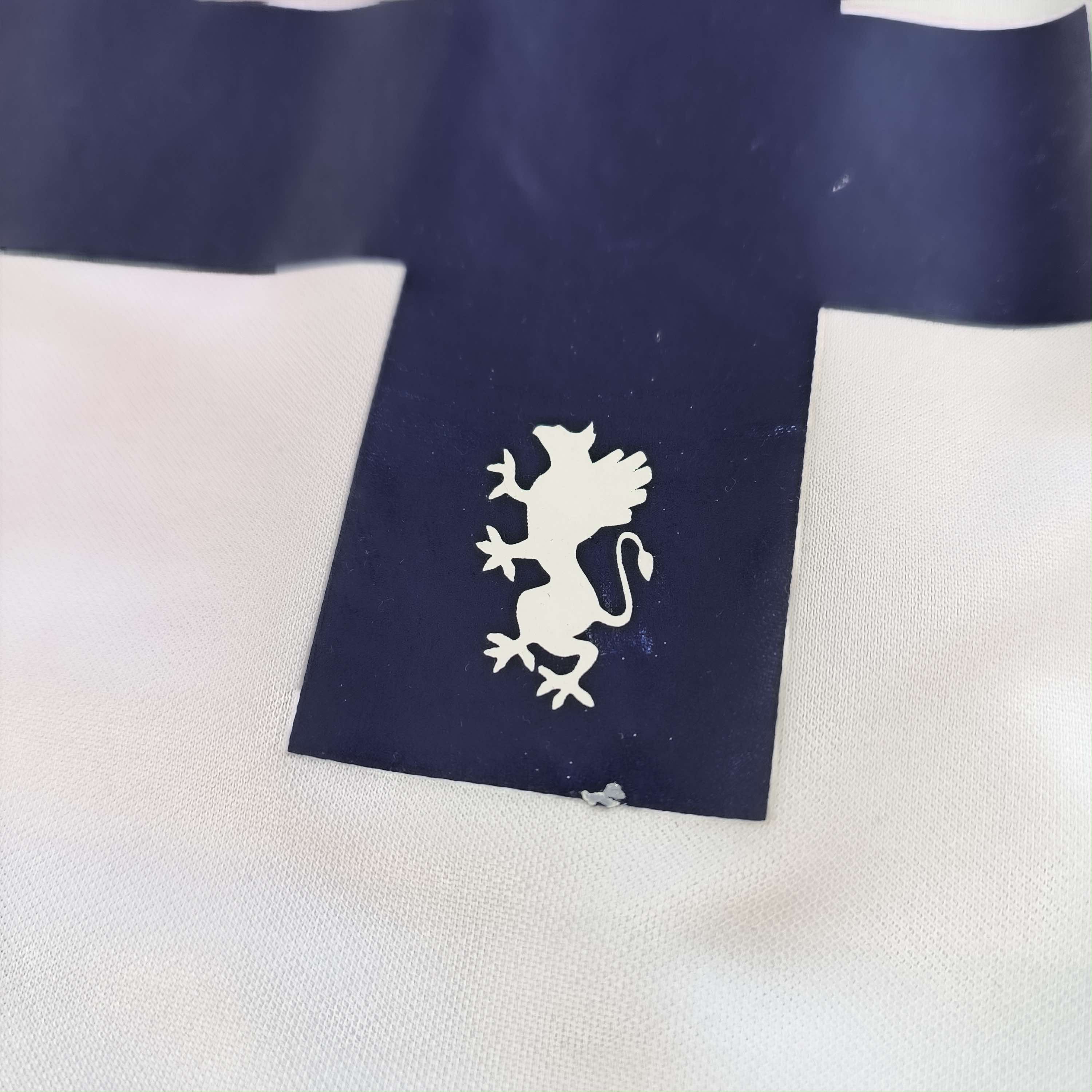 Asics SIGNED Genoa 2010-11 Asics away EL Moretti football jersey L Size US L / EU 52-54 / 3 - 12 Thumbnail