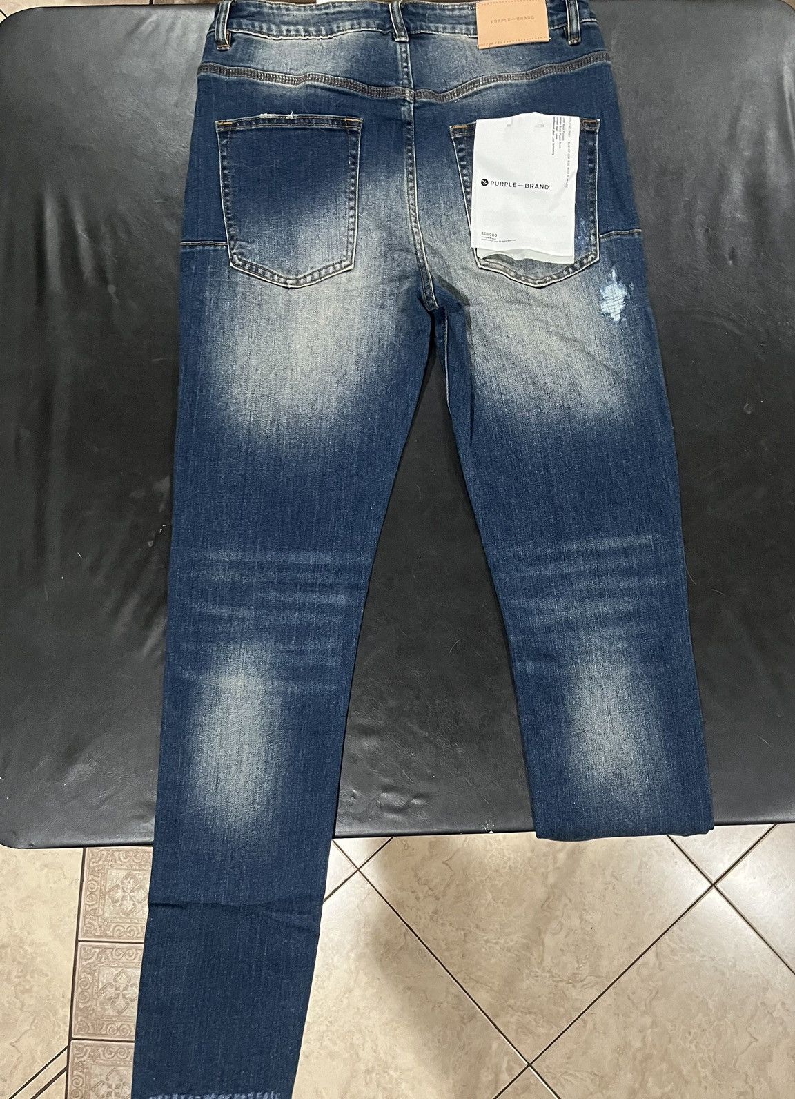 Purple Brand Purple-Brand Ripped Vintage Jeans Size US 32 / EU 48 - 2 Thumbnail