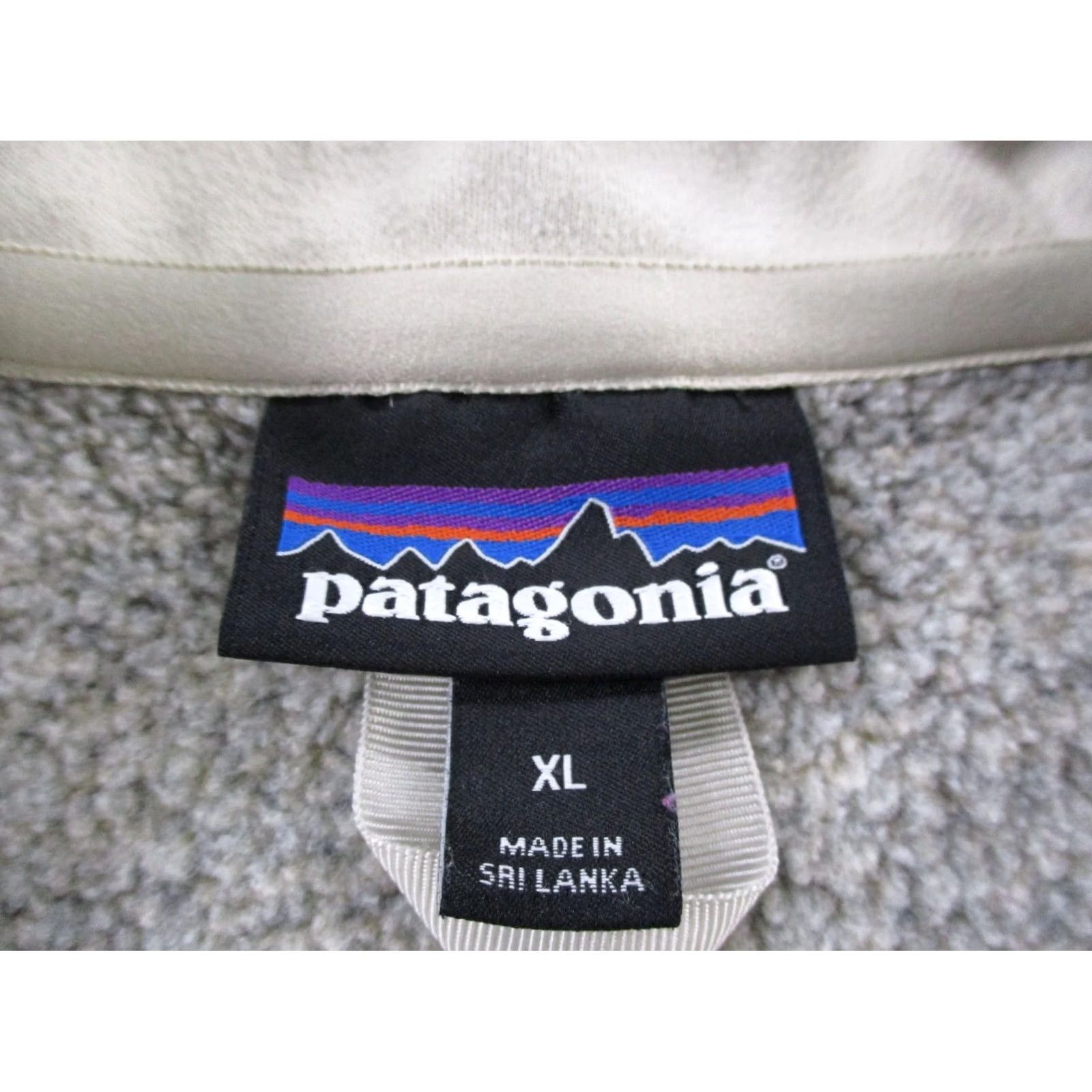 Patagonia Patagonia Jacket Womens XL Beige Better Sweater Fleece Outdoor Windbreaker 1/4 Zip Pockets Logo Size XL / US 12-14 / IT 48-50 - 6 Thumbnail