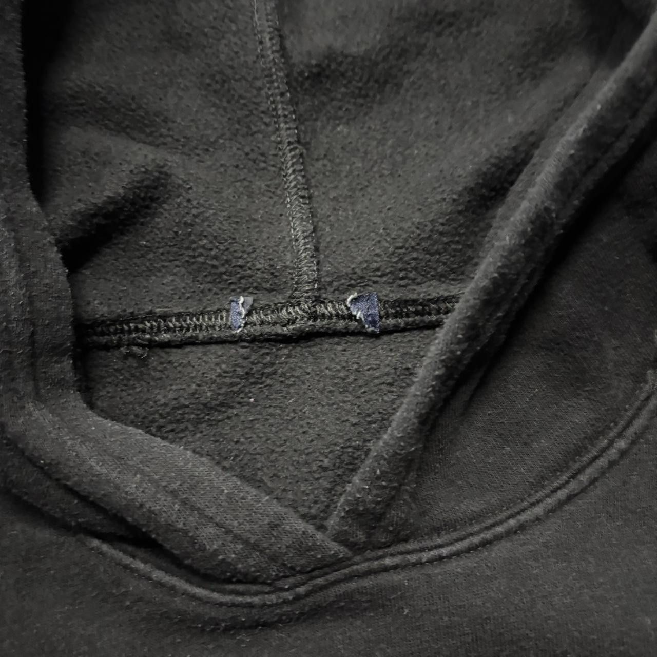 Gap × Vintage Crazy Vintage Y2K/2000s Black Gap Spellout Essential Hoodie! Size M / US 6-8 / IT 42-44 - 6 Thumbnail