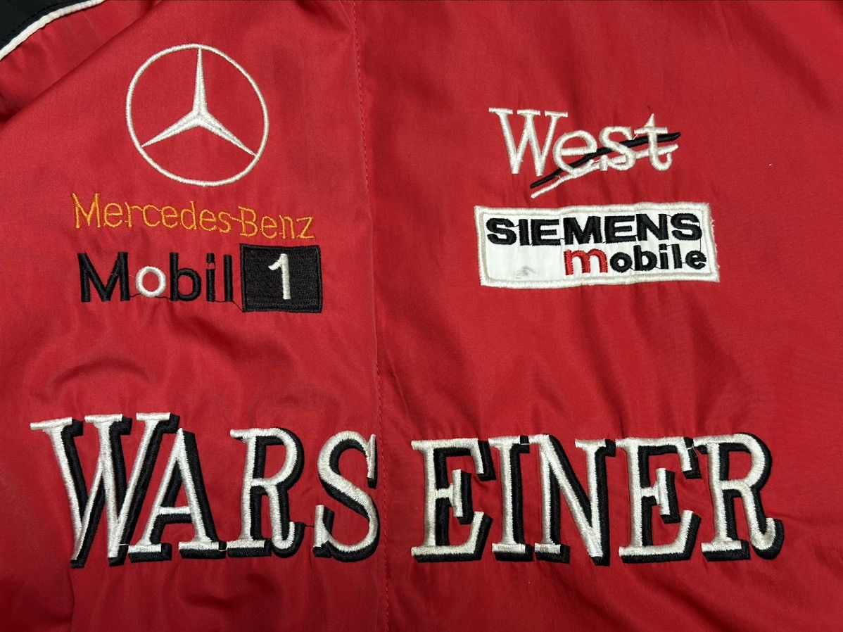 Mercedes-Benz Vintage Mercedes-Benz West Warsteiner F1 Racing Jacket Size US XXL / EU 58 / 5 - 12 Thumbnail