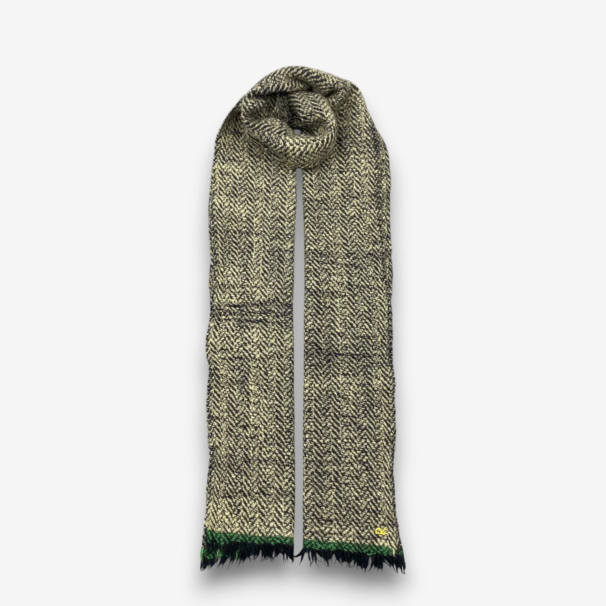 Roberta di Camerino Vintage Roberta di Camerino Scarf Muffler Wool Tweed Scarves Size ONE SIZE - 1 Thumbnail