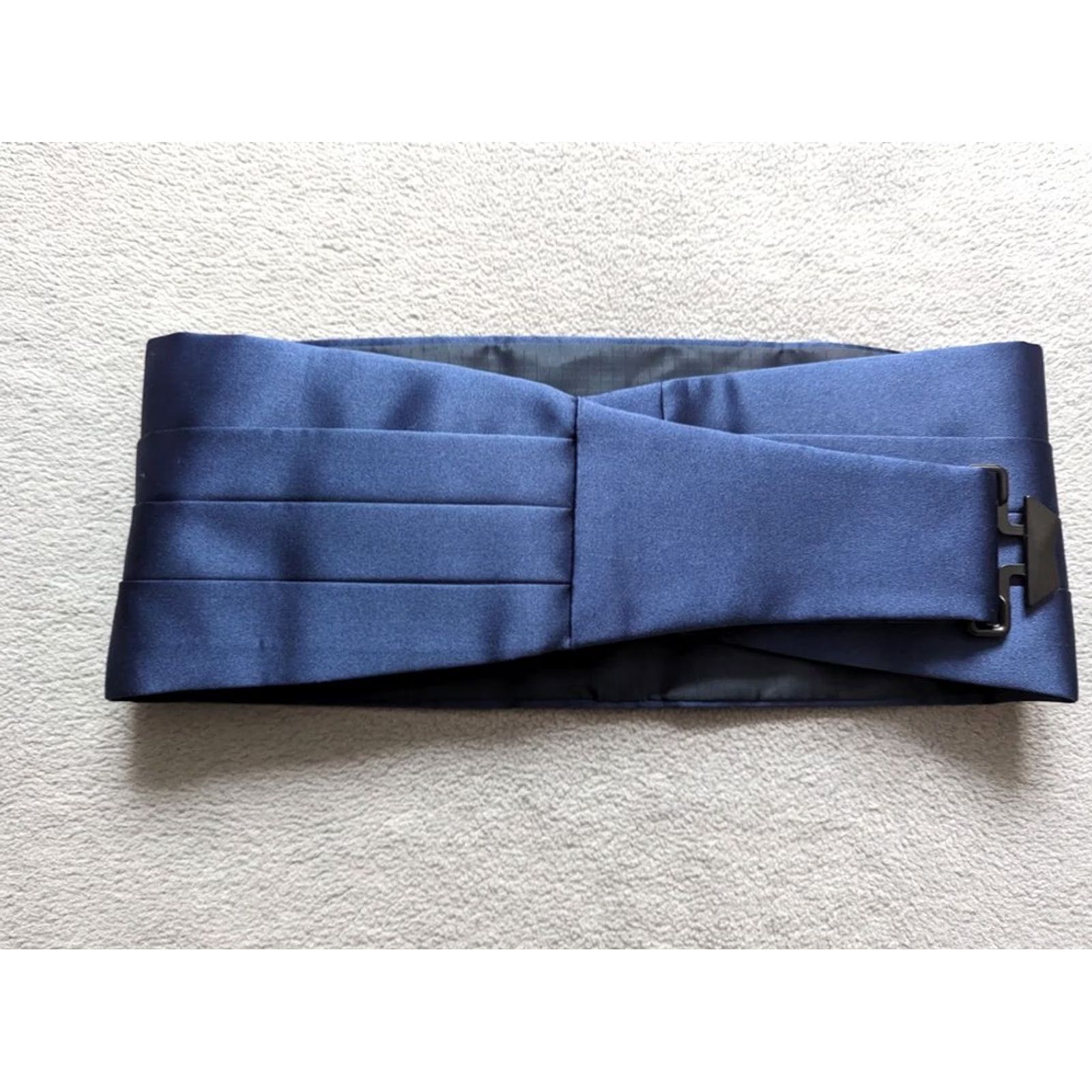 Vintage Moss Bros Cummerbund Blue Size ONE SIZE - 7 Thumbnail