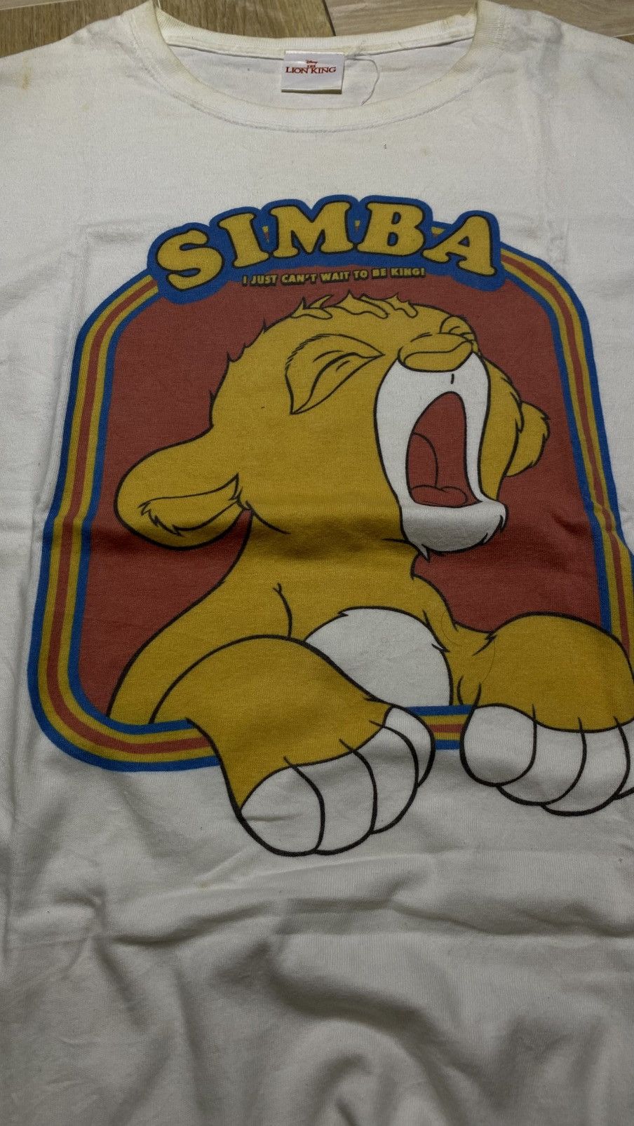 Other Simba - I Just Can't Wait To Be King Movie Tee Size US L / EU 52-54 / 3 - 4 Thumbnail