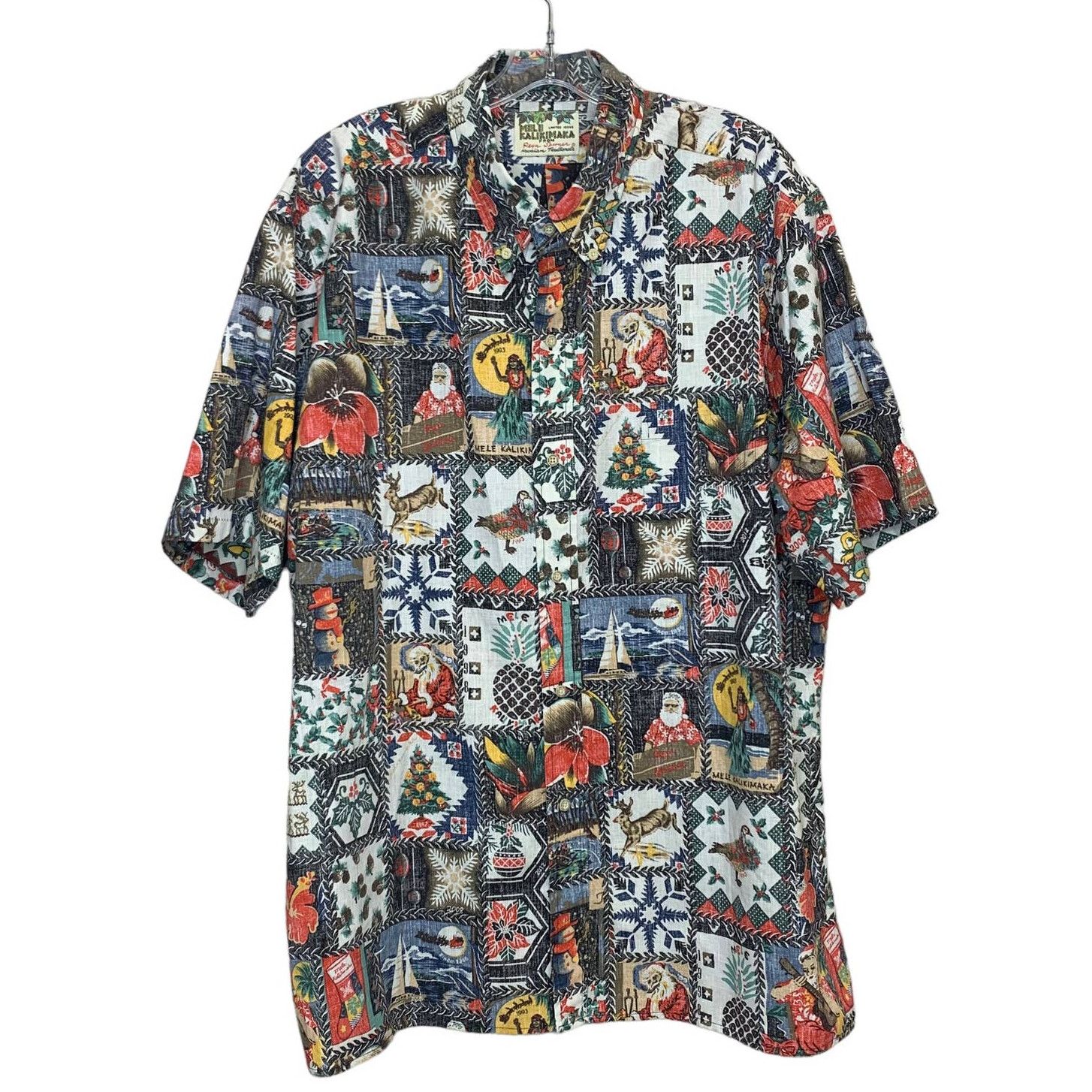 Reyn Spooner Reyn Spooner Mele Kalikimaka Hawaiian Shirt Christmas SZ XXL Size US XXL / EU 58 / 5 - 1 Preview
