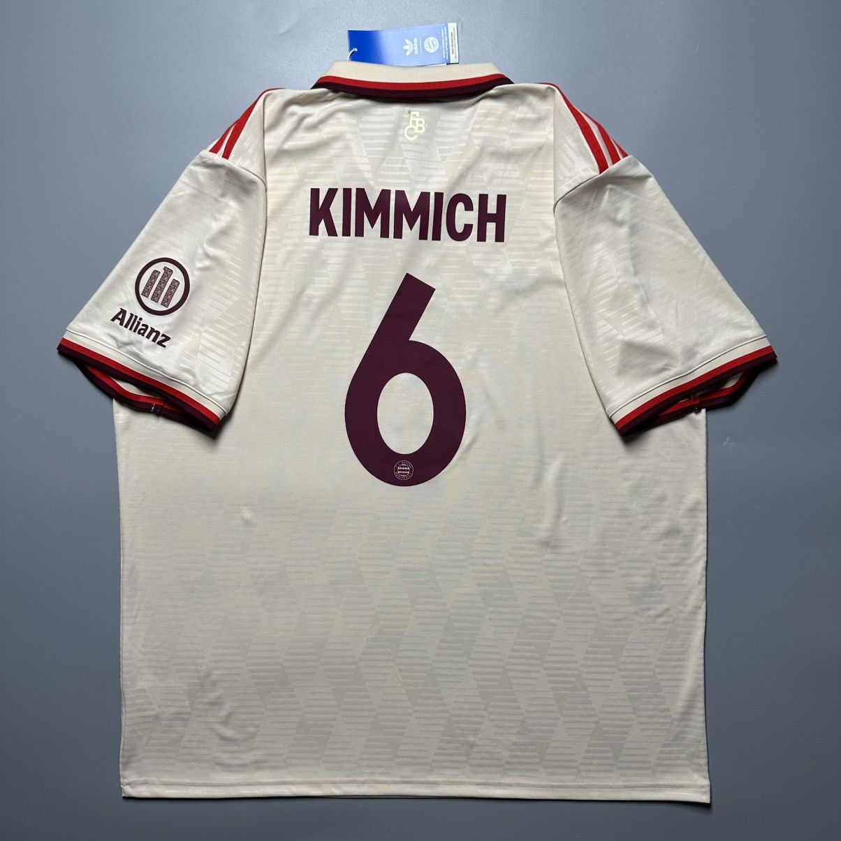 Vintage BAYERN ADIDAS 2024/2025 FOOTBALL THIRD JERSEY #6 KIMMICH Size US XXL / EU 58 / 5 - 1 Thumbnail