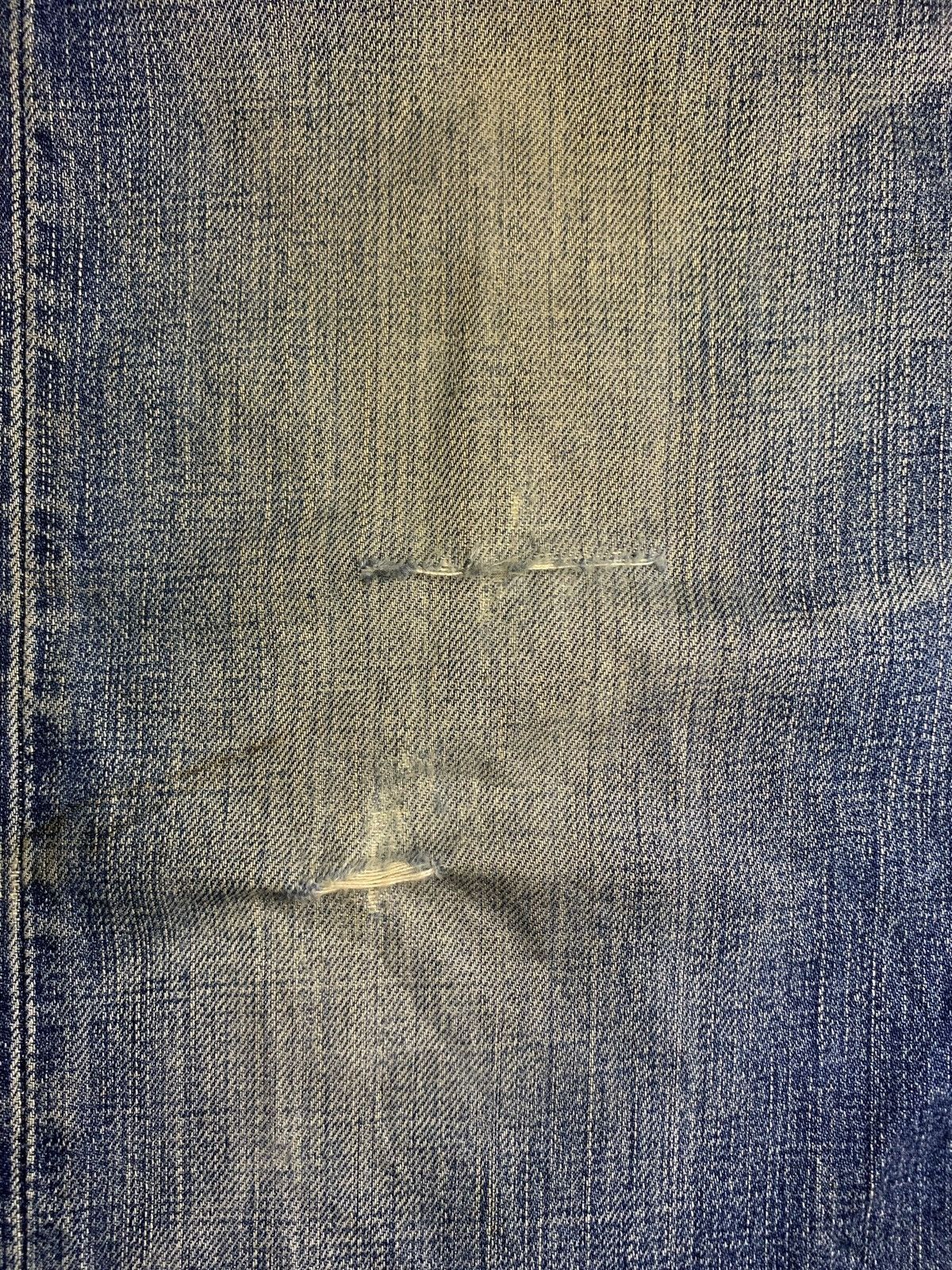 Levi's × Levi's Vintage Clothing Vintage 90s Levis 502 Avant Garde Distressed Baggy Jeans Size US 32 / EU 48 - 5 Thumbnail