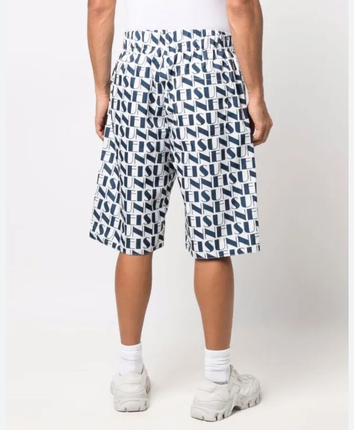 Japanese Brand × Sunnei Sunnei Logo Print Reversible Shorts Size S/M Size US 32 / EU 48 - 6 Thumbnail