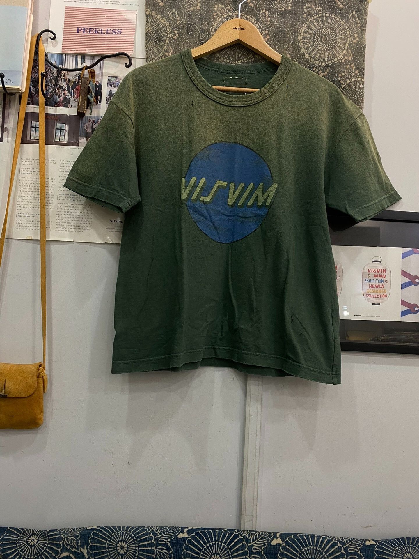 Visvim visvim jumbo tee crash vintage print t-shirt Size US S / EU 44-46 / 1 - 1 Thumbnail