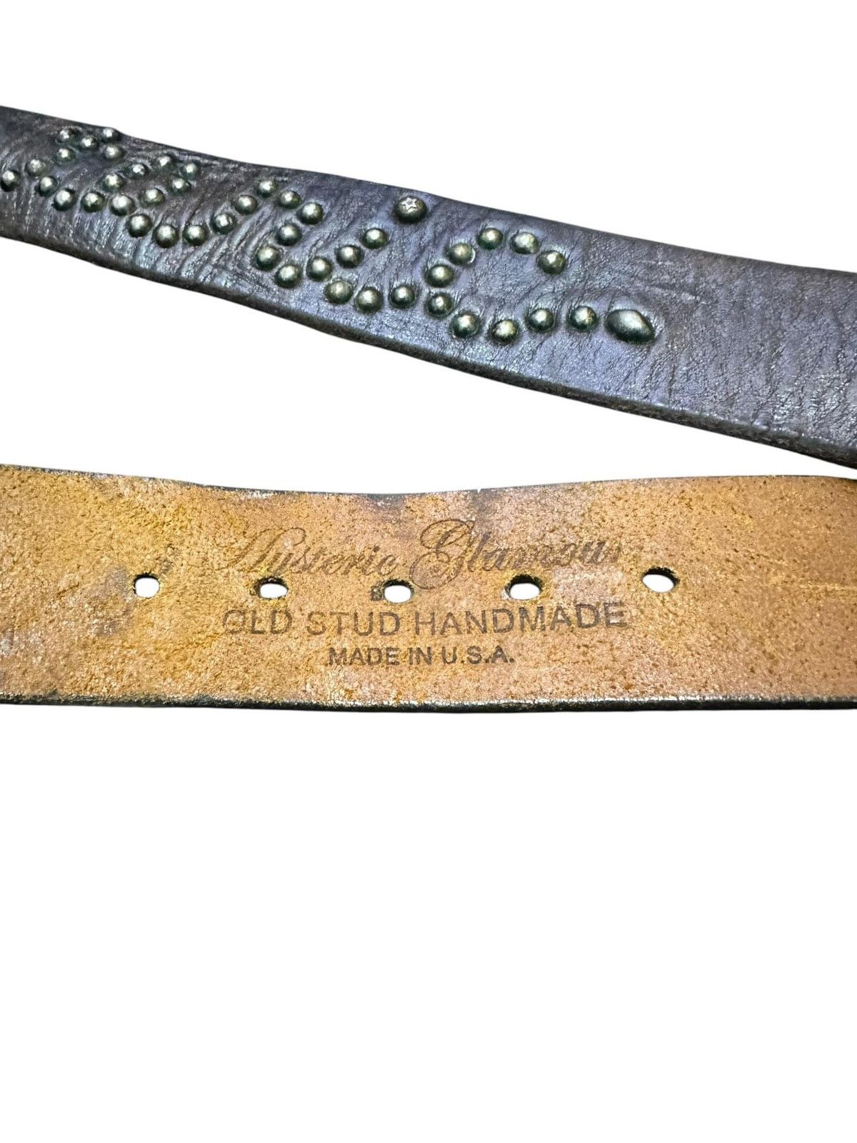 Hysteric Glamour VINTAGE HYSTERIC GLAMOUR X OLD STUD HANDMADE MADE IN USA Size 34 - 6 Thumbnail