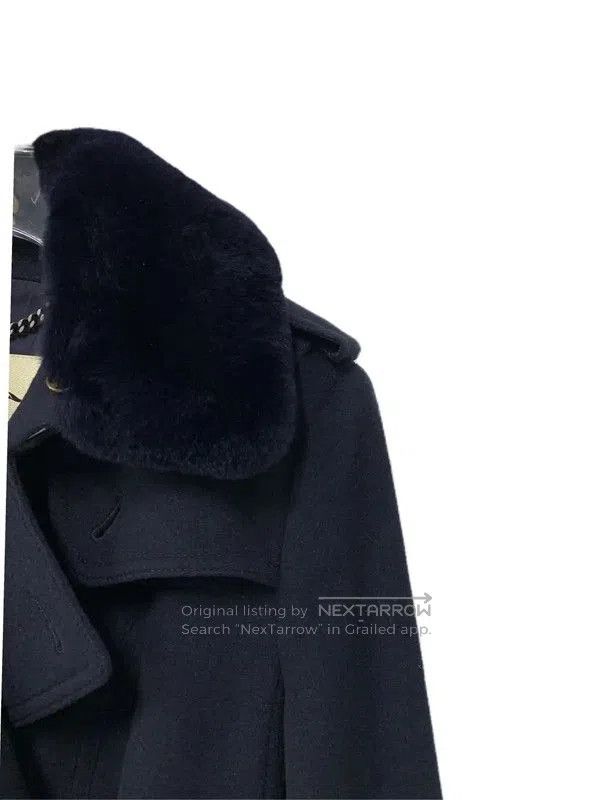 Burberry Burberry Black Wool Women's Coat. Size S / US 4 / IT 40 - 4 Thumbnail