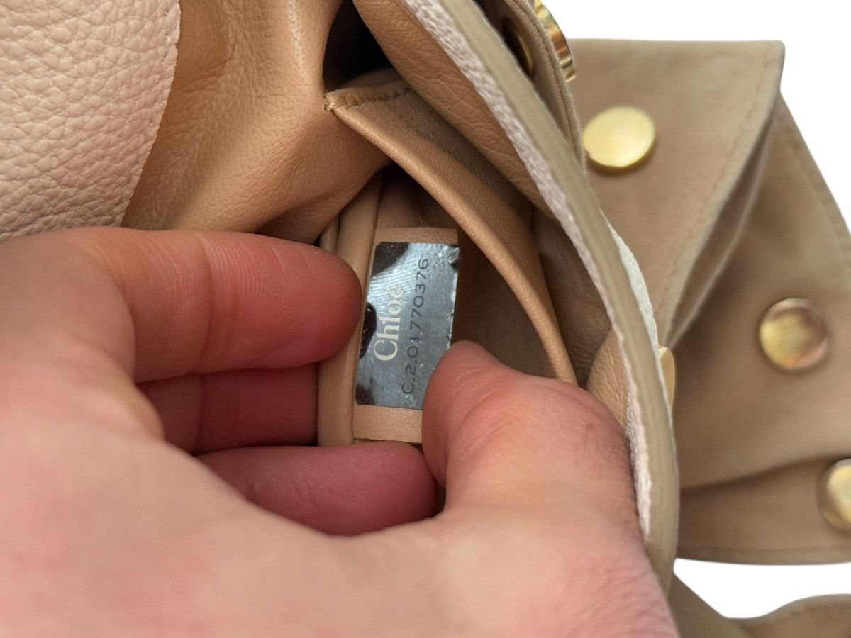 Chloe Studded Suede Bow Bag Size ONE SIZE - 10 Thumbnail