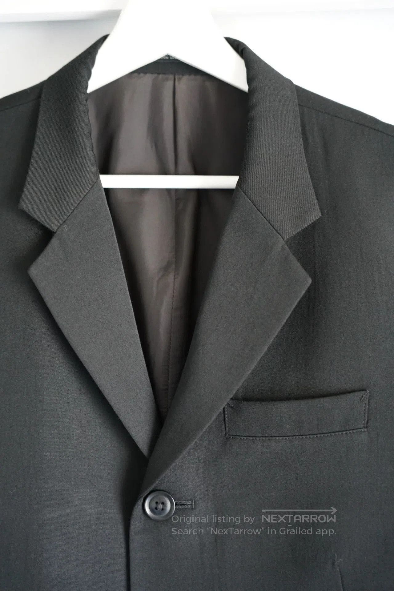 Yohji Yamamoto yohji yamamoto black tailored suit jacket. Size US S / EU 44-46 / 1 - 3 Thumbnail