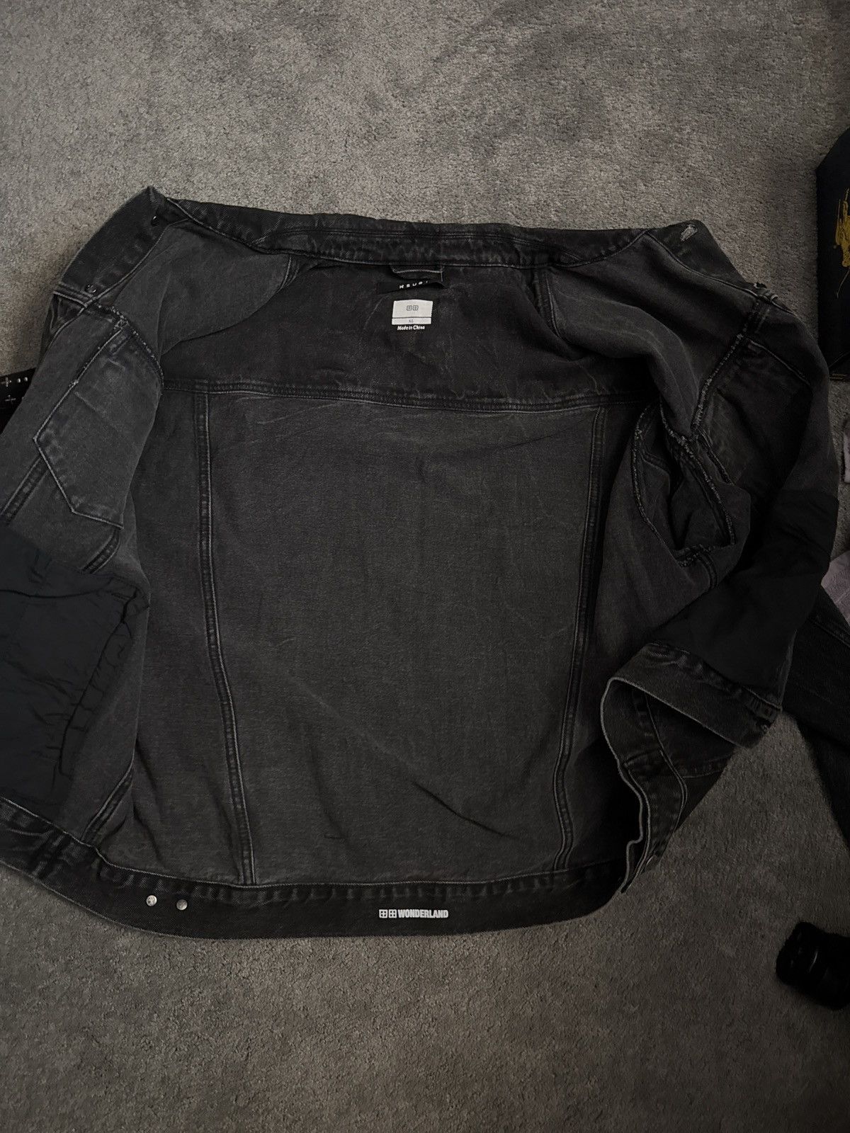 Ksubi Ksubi OH G JACKET METALIK STRIPE BLACK Size US XL / EU 56 / 4 - 2 Thumbnail