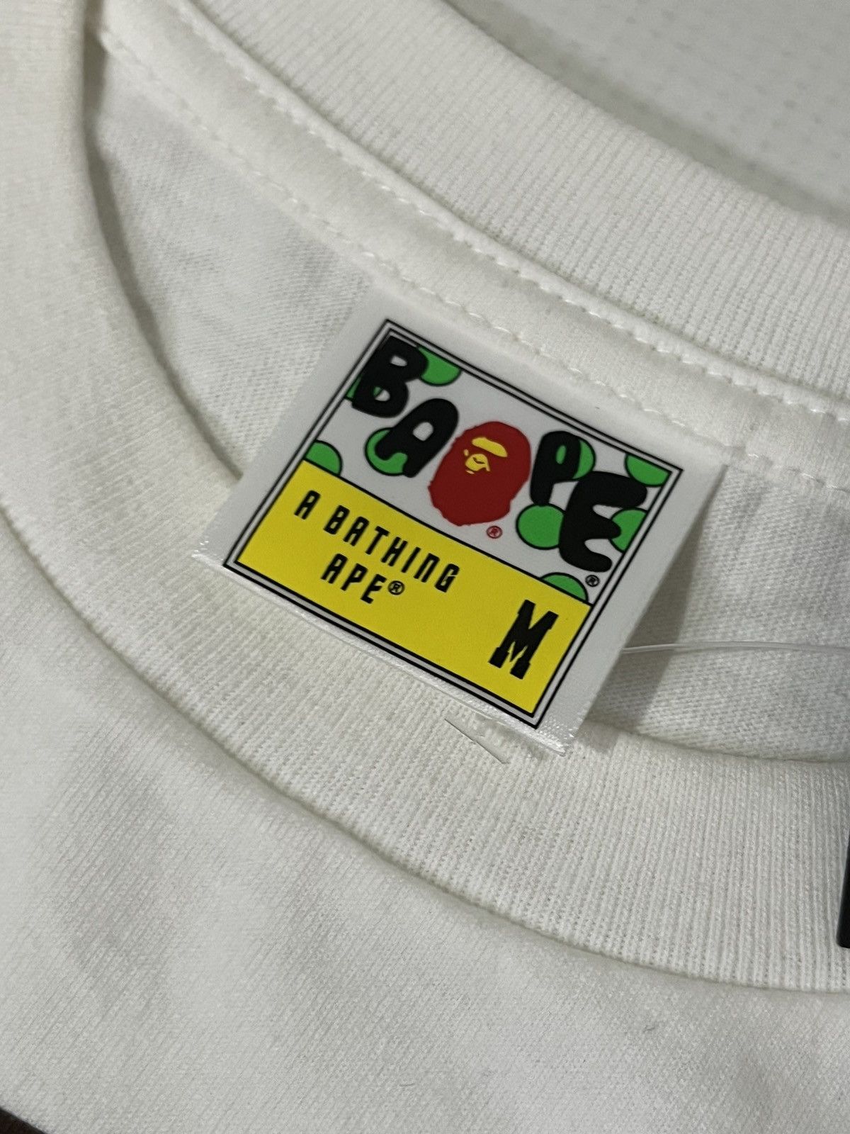 Bape BAPE Big Head (White) Size US M / EU 48-50 / 2 - 3 Thumbnail