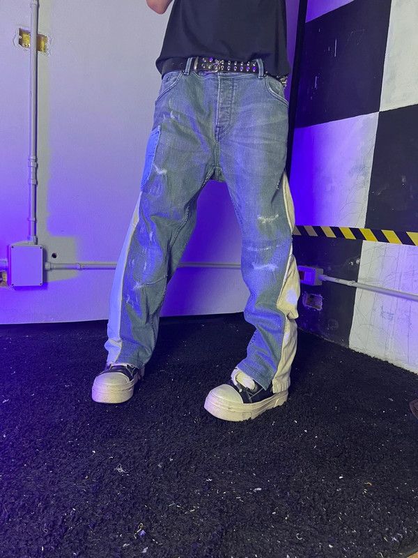 Japanese Brand Punk Streetwear Goth Baggy Oversize Custom Jeans Denim Pants Size US 38 / EU 54 - 3 Thumbnail