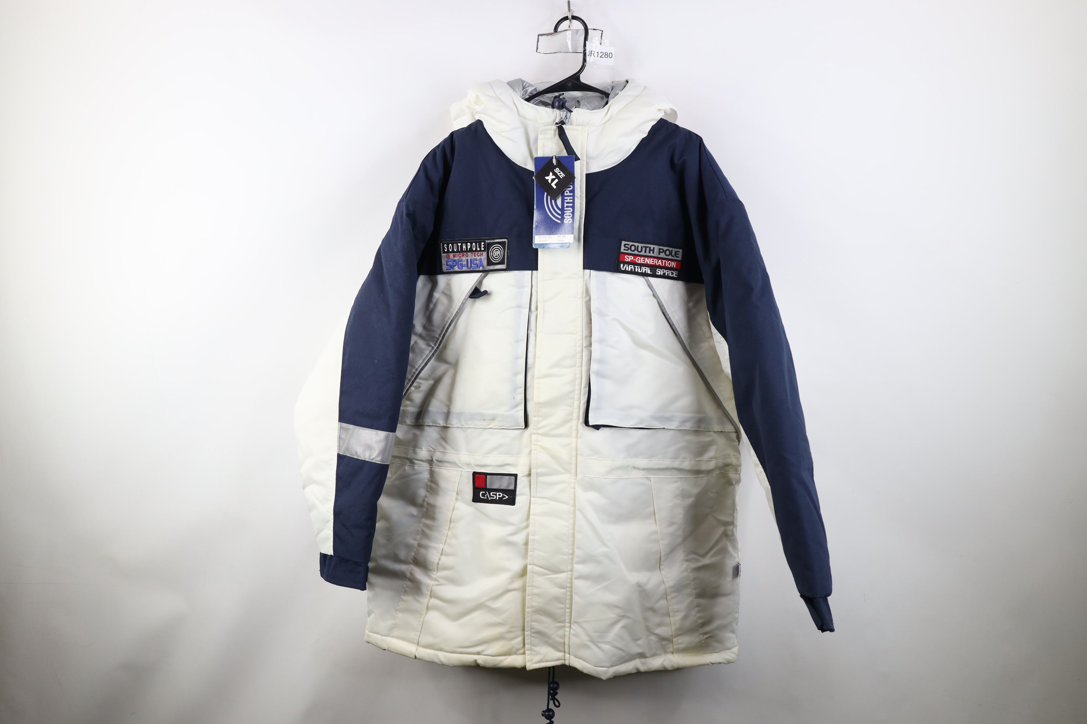 Southpole Deadstock Vintage 90s Southpole Hooded Parka Puffer Jacket Size US XL / EU 56 / 4 - 1 Thumbnail