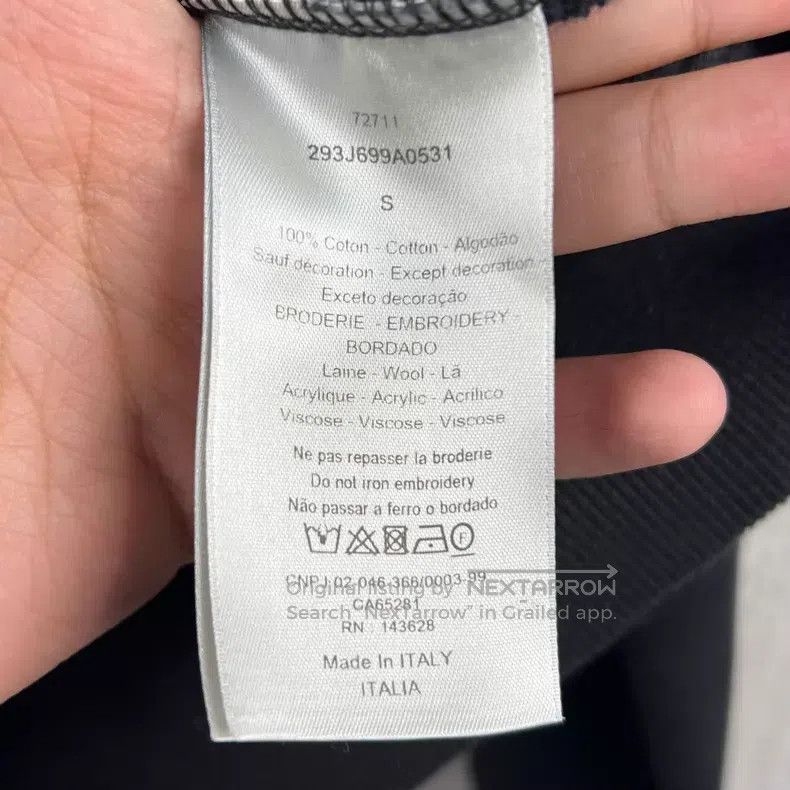 Dior Dior FW22 Solid Colour Logo Letter Embroidery Round-neck P Size US S / EU 44-46 / 1 - 5 Thumbnail