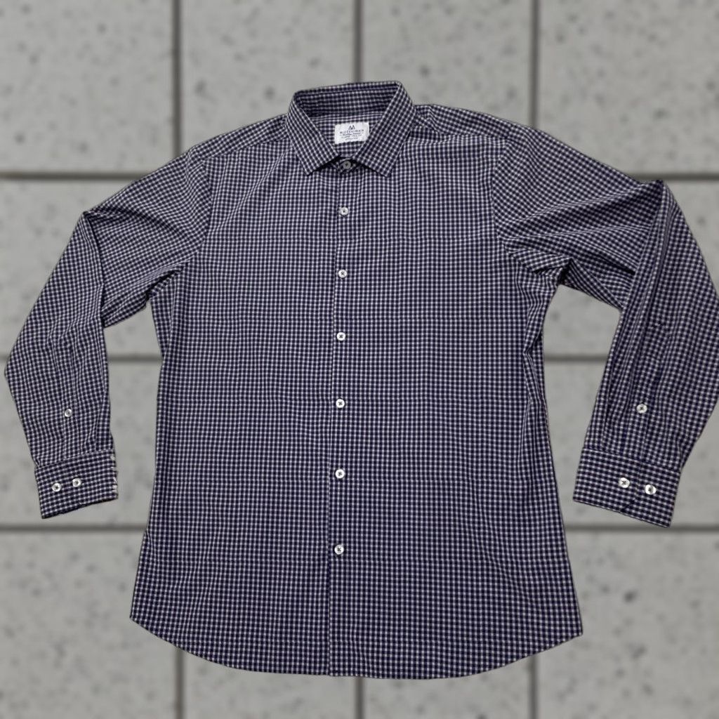 Mizzen+Main MIZZEN MAIN Leeward Shirt Men XL Trim American Blue Red White Plaid Performance Shirt Mens XL Blue Red White Plaid Size US XL / EU 56 / 4 - 1 Thumbnail