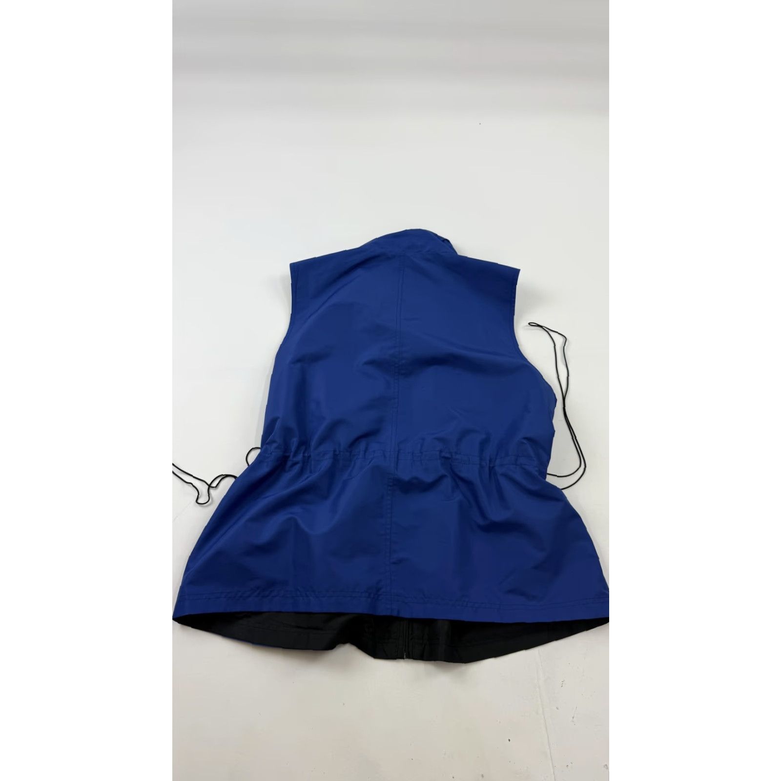 Orvis Orvis Womens Vest Large Blue Reversible Windbreaker Full Zip Pockets Drawstring Size L / US 10 / IT 46 - 5 Thumbnail