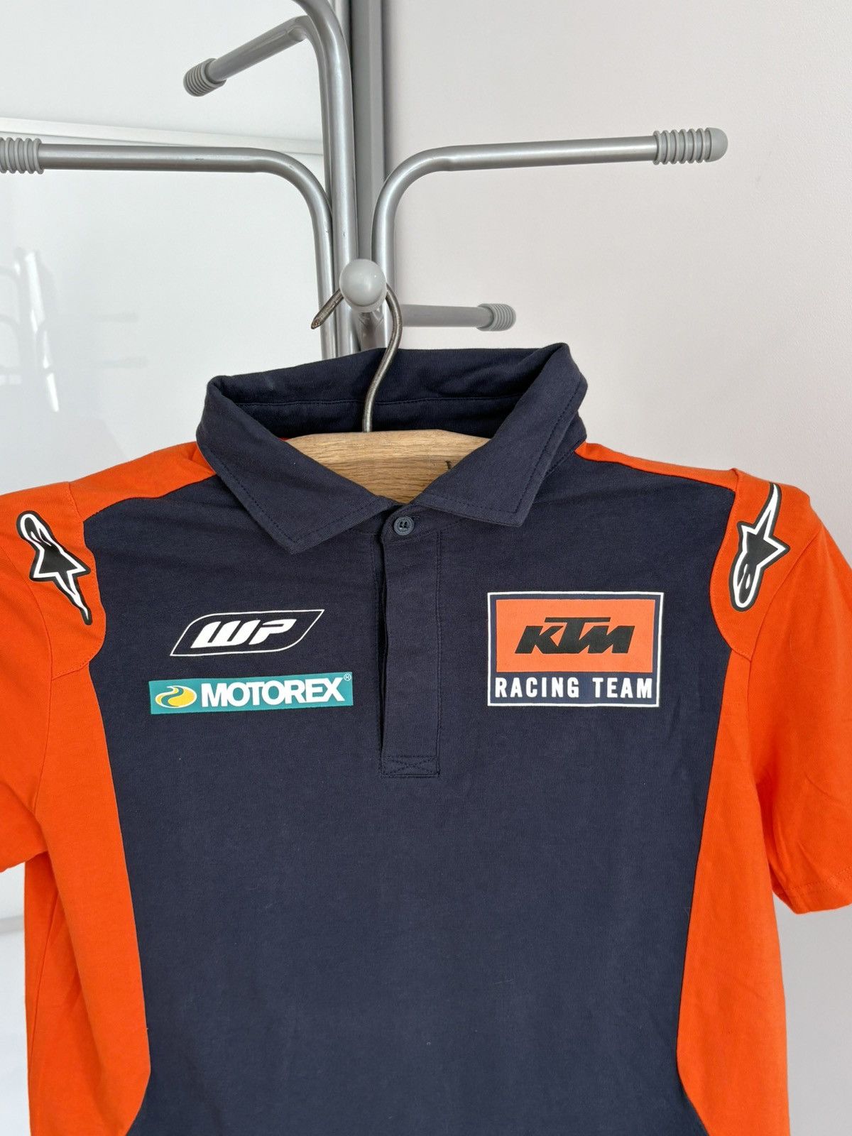Formula 1 Vintage KTM Adidas Racing Polo Shirt Moto Y2K Size US S / EU 44-46 / 1 - 4 Thumbnail