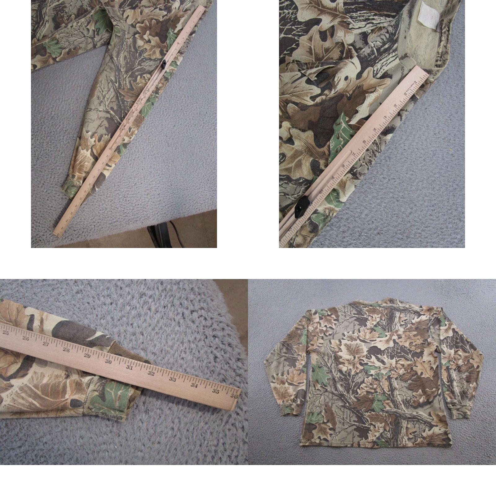 Jerzees VINTAGE Jerzees Shirt Mens XL Camouflage Grunge 90s Y2K Hunting Nature Outdoor Cartoon Stitch Crew Neck Short Sleeves? Size US XL / EU 56 / 4 - 8 Thumbnail