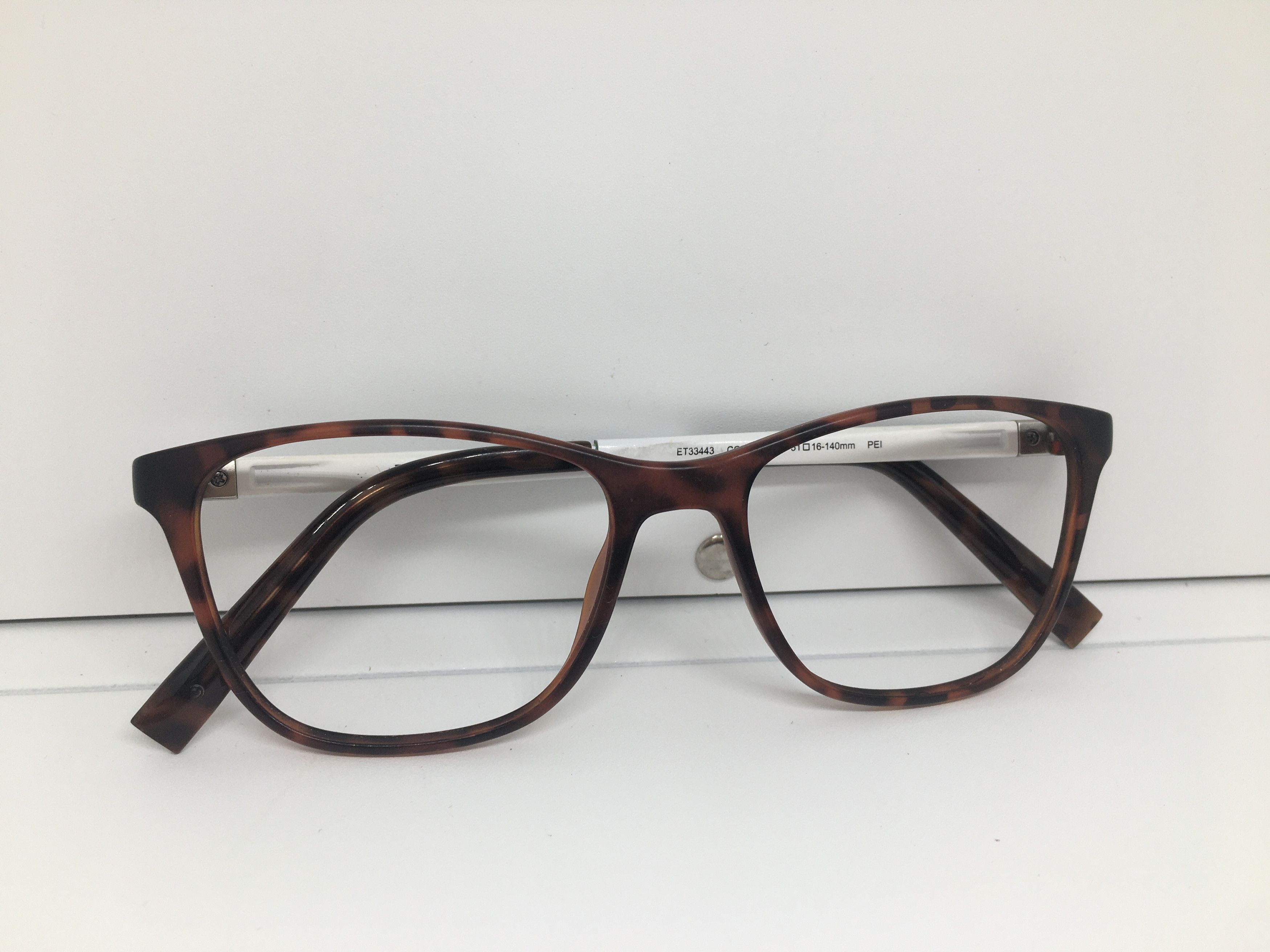 Esprit Vintage Esprit ET33443 Tortoise Eyeglasses Frame Size ONE SIZE - 8 Thumbnail