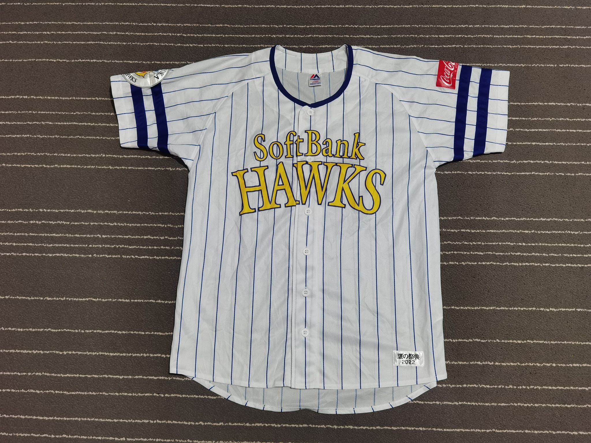 Majestic Majestic Solfbank Hawks baseball M 2100 Size US M / EU 48-50 / 2 - 1 Thumbnail