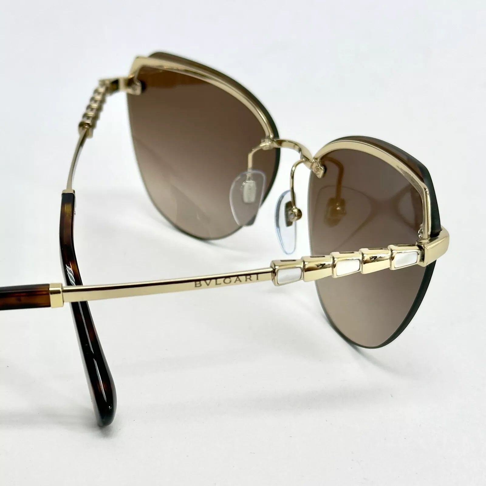 Bvlgari BVLGARI Le Gemme SERPENTI Viper 6129 18K Sunglasses BV6129KB Size ONE SIZE - 2 Thumbnail