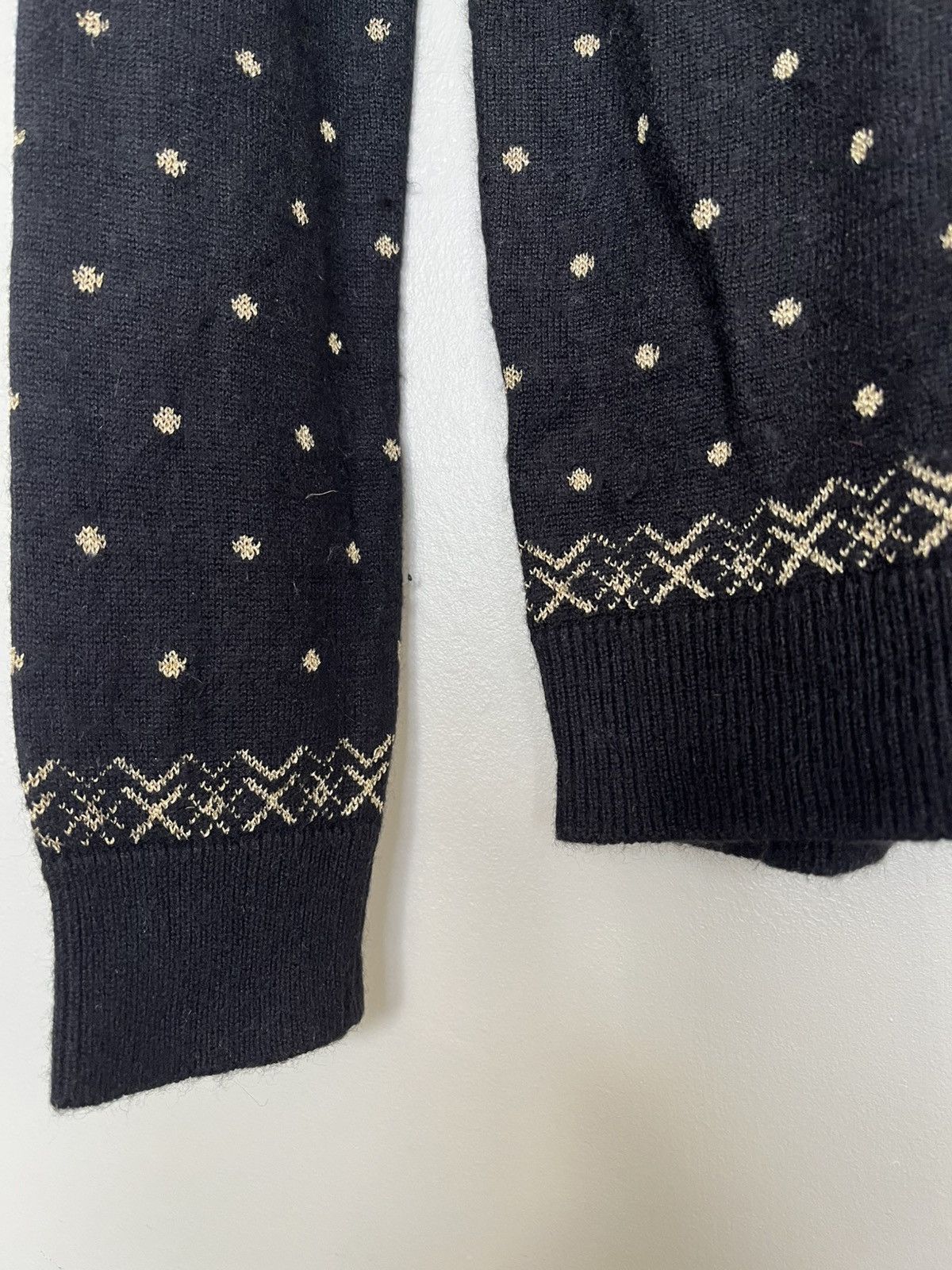 Hysteric Glamour 90s Hysteric Glamour Knit Turtleneck Bear Sweater Size ONE SIZE - 7 Thumbnail