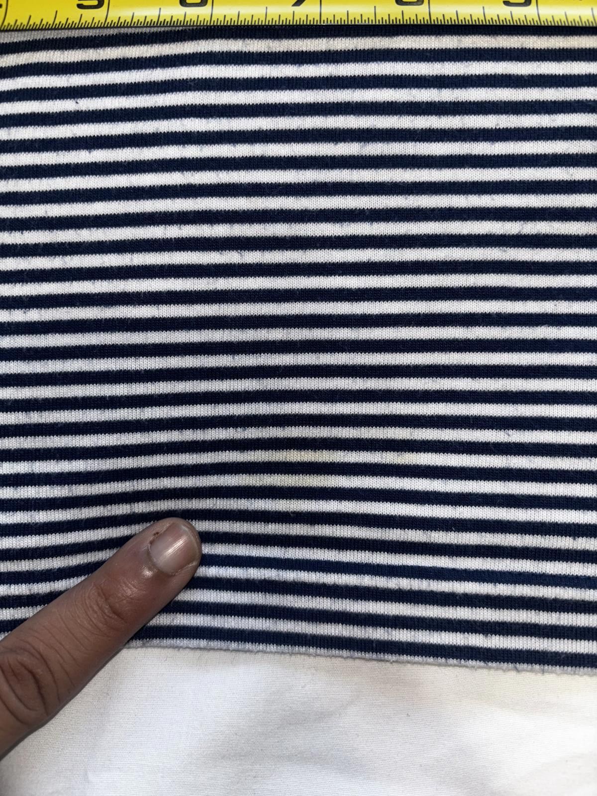 Designer Vintage Sweetbriar Petite Striped Tee - Navy and White Size M / US 6-8 / IT 42-44 - 8 Thumbnail