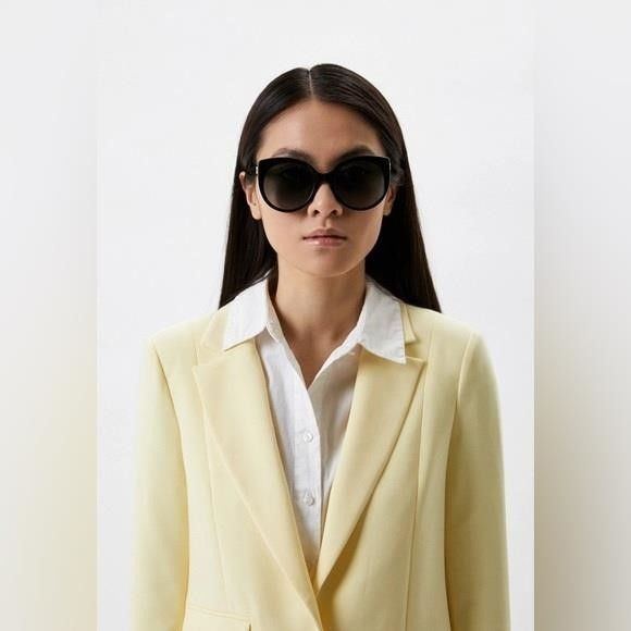 Gucci New Authentic Gucci Cat Eye Black/Grey 55 mm Women's Sunglas Size ONE SIZE - 11 Thumbnail