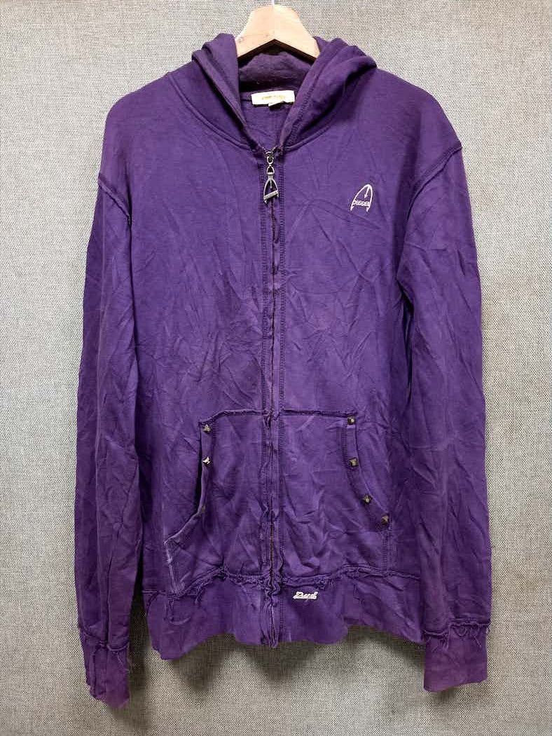 Designer × Diesel × Vintage sweatshirt hoodie diesel angel wings Size US L / EU 52-54 / 3 - 2 Thumbnail