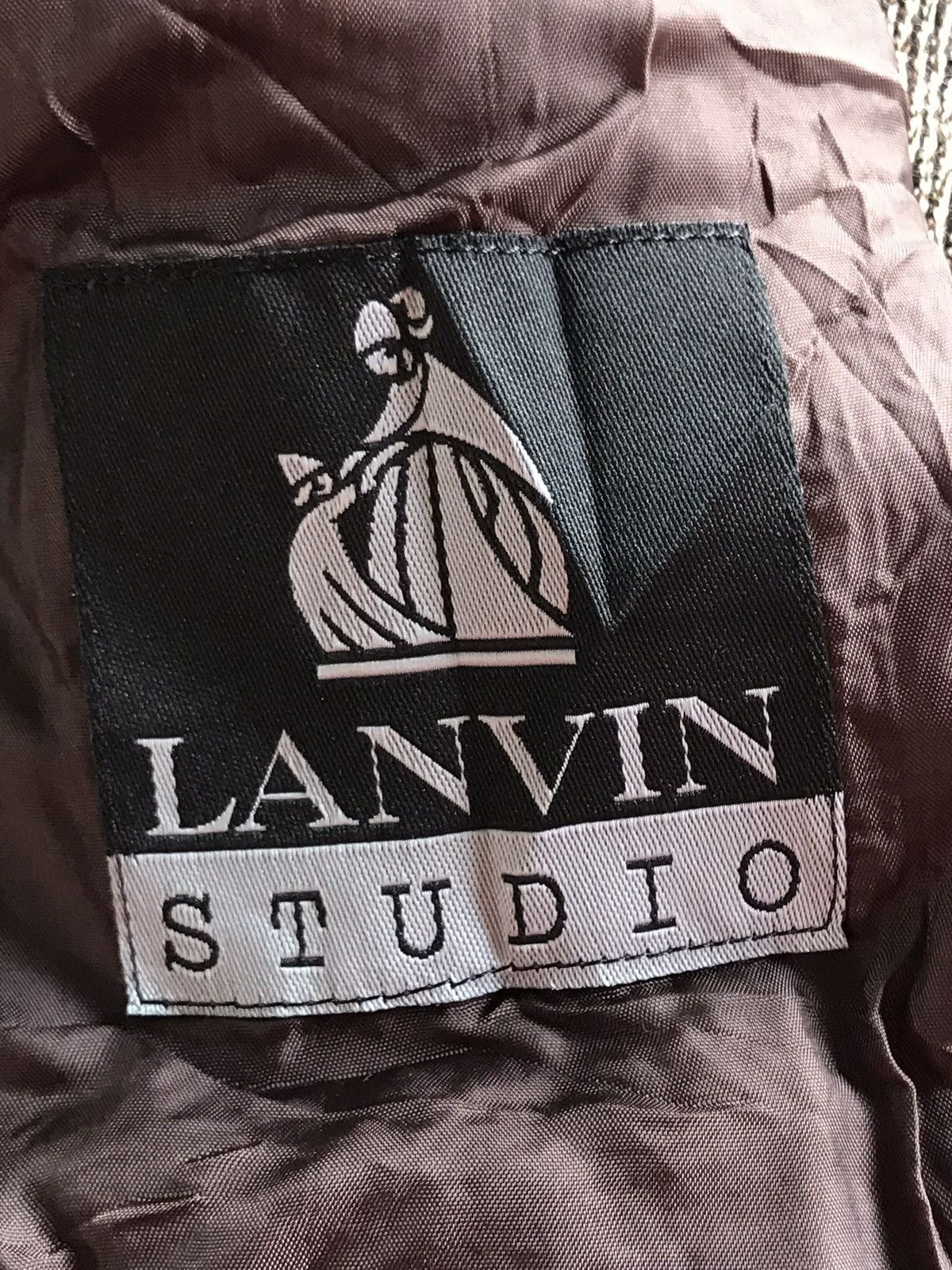 Designer × Lanvin × Vintage Vintage LANVIN Blazer Jacket Size US M / EU 48-50 / 2 - 7 Thumbnail