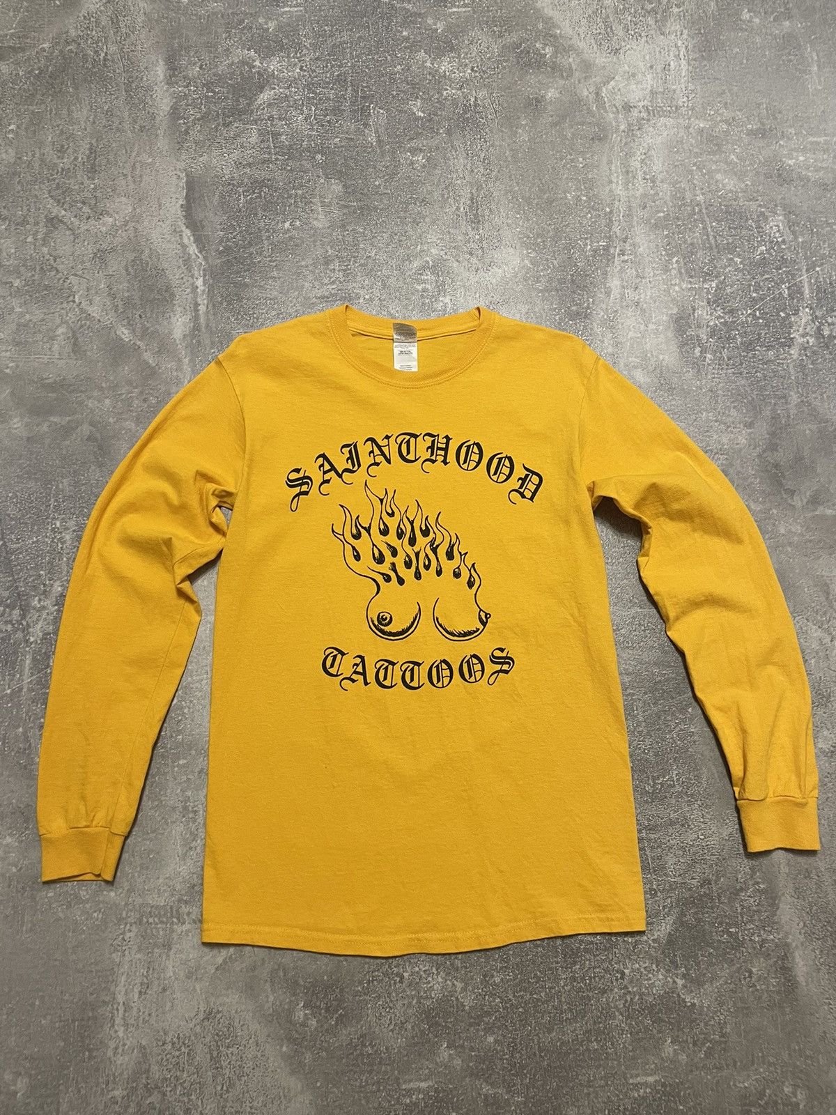 Rap Tees Vintage Hot Tits Girl Saindhood Long Sleeve Size US S / EU 44-46 / 1 - 1 Thumbnail