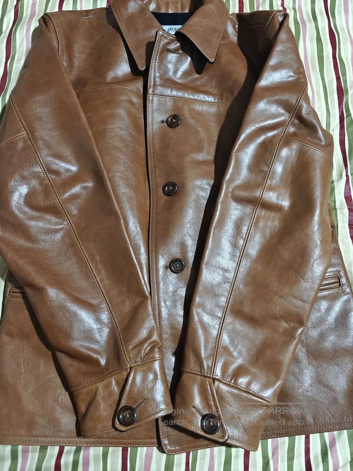 Vintage ITOHOUSE Japanese Horse Leather Jacket. Size US S / EU 44-46 / 1 - 3 Thumbnail