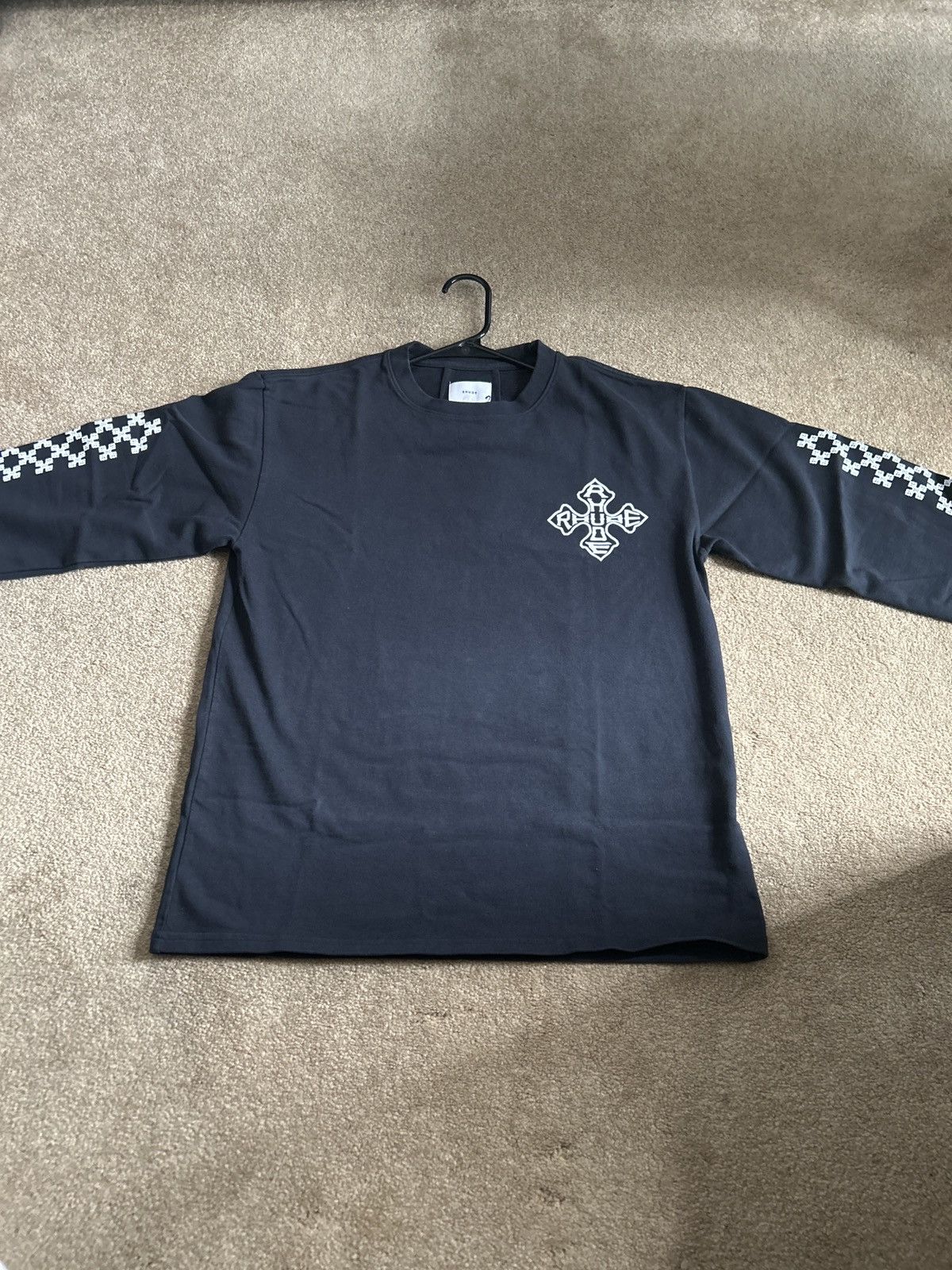 Rhude Rhude cross ls tee xs Size US XS / EU 42 / 0 - 4 Thumbnail