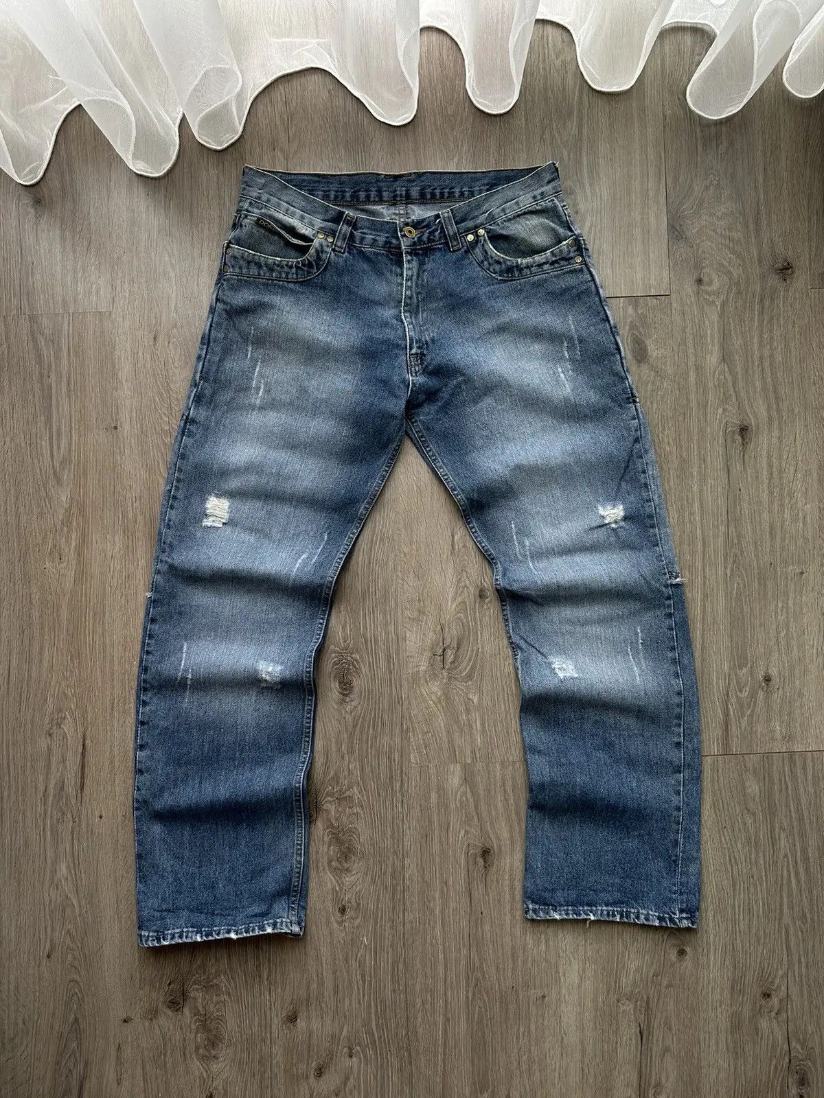 Japanese Brand × Vintage Vintage Japanese DJ Doringo Jeans Wear Denim Pocket Pants Size US 34 / EU 50 - 15 Thumbnail
