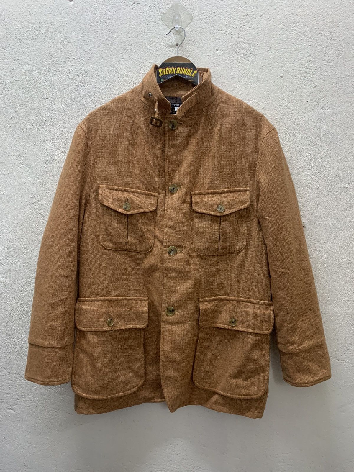 Designer × Japanese Brand TETSU spa, Italian fa bric, ANGELICO wool jacket Size US L / EU 52-54 / 3 - 1 Thumbnail