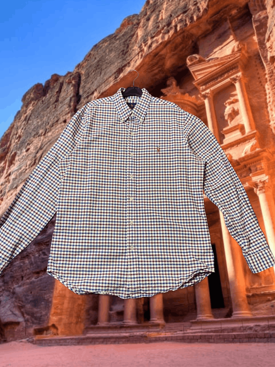 Ralph Lauren Y2K print shirt Ralph Lauren Vintage logo streetwear Size US M / EU 48-50 / 2 - 1 Thumbnail