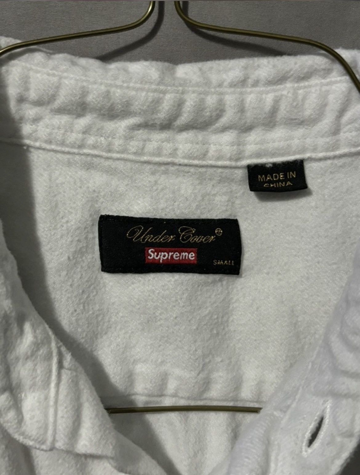 Designer Supreme x Undercover Anti-War Arabic button up Size US S / EU 44-46 / 1 - 1 Thumbnail