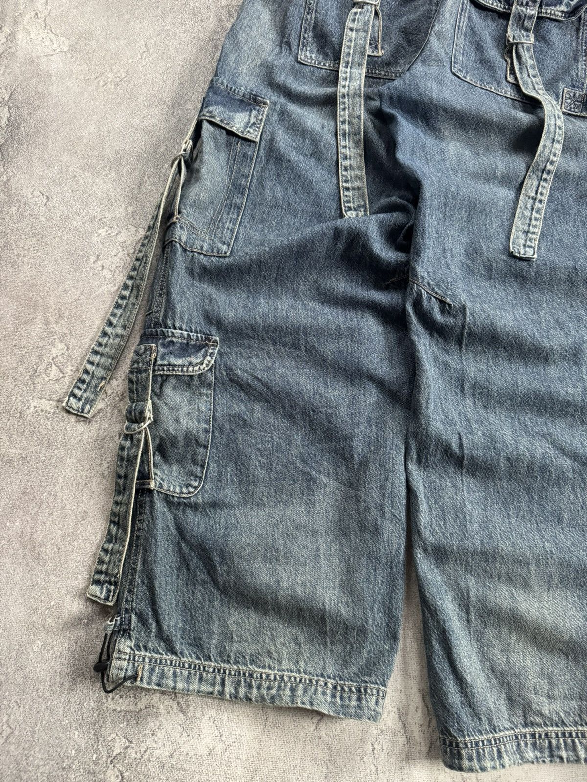If Six Was Nine Retro 90s pants jeans baggy cargo trouser Multipocket L.G.B. Size 28" / US 6 / IT 42 - 8 Thumbnail
